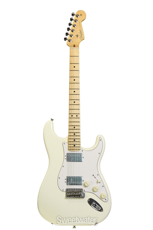 Fender American Standard Stratocaster HH - Olympic White, Maple Fingerboard