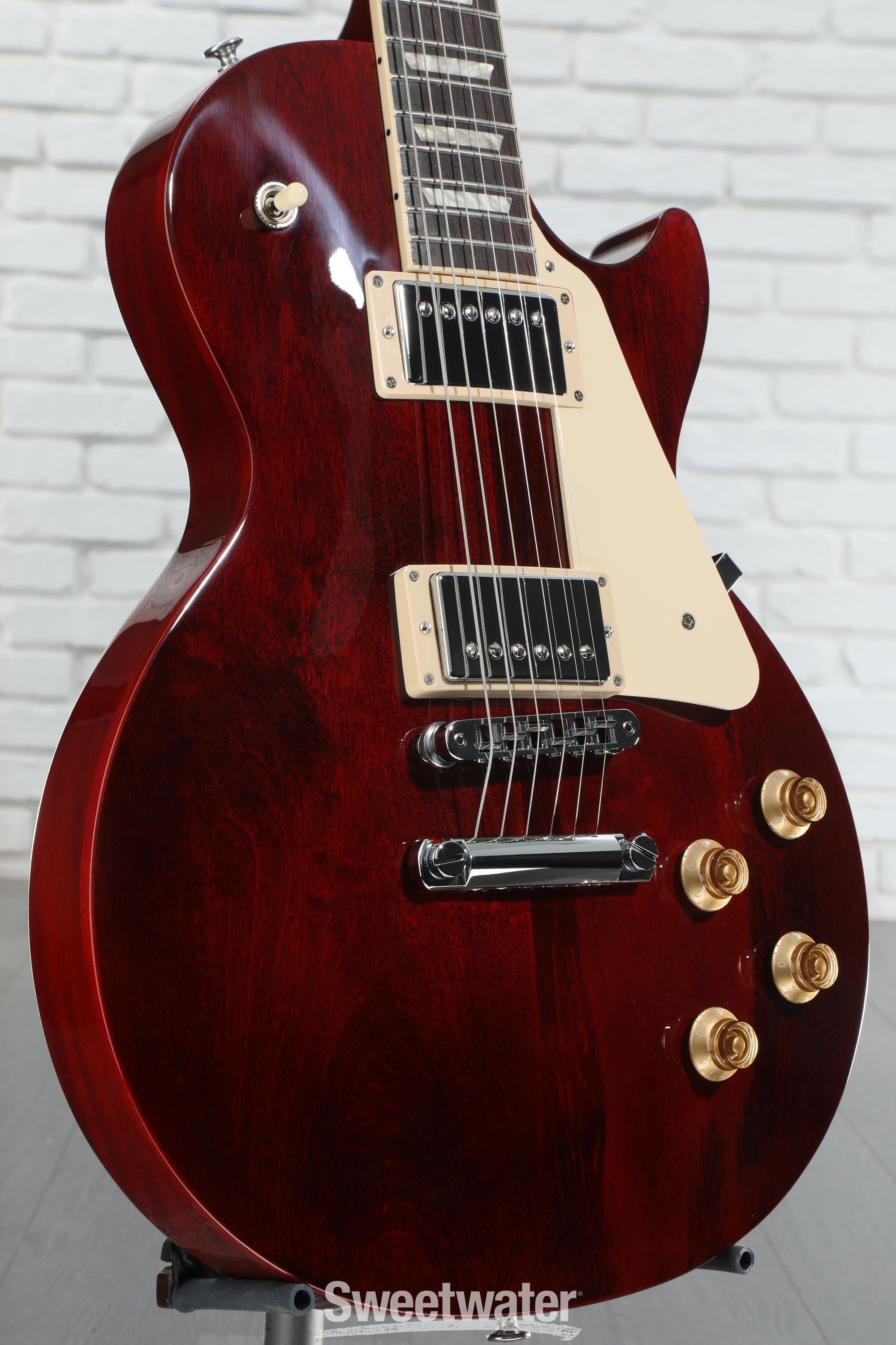 Gibson Les Paul Studio Electric Guitar - Wine Red | Sweetwater
