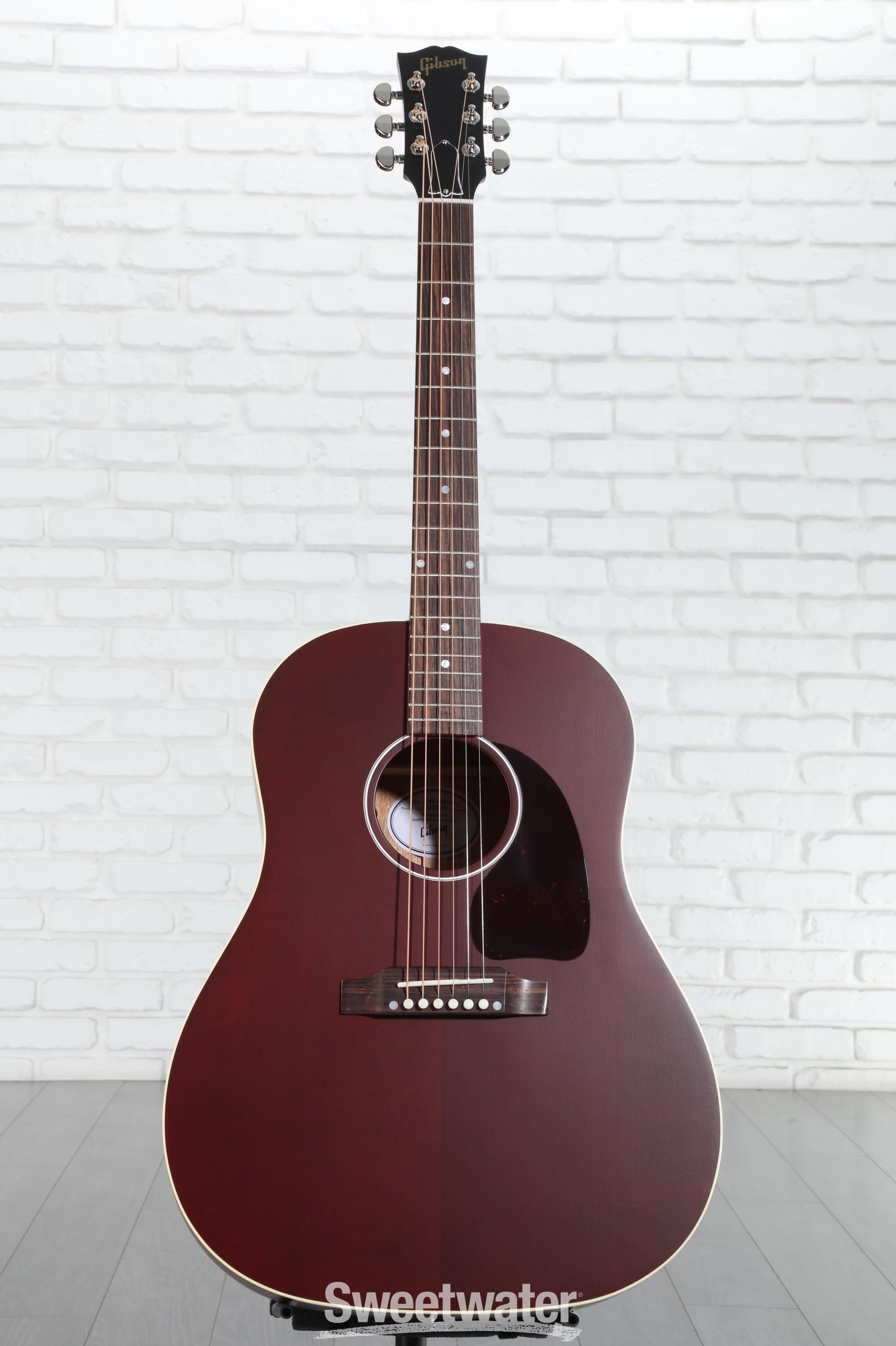 Gibson Acoustic J-45 Special Acoustic-electric Guitar - Wine Red