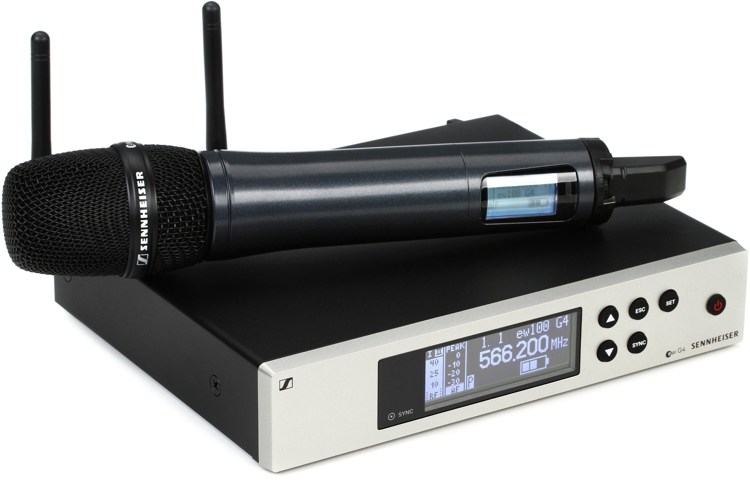 Sennheiser EW 100 G4-945-S Wireless Handheld Microphone System - A