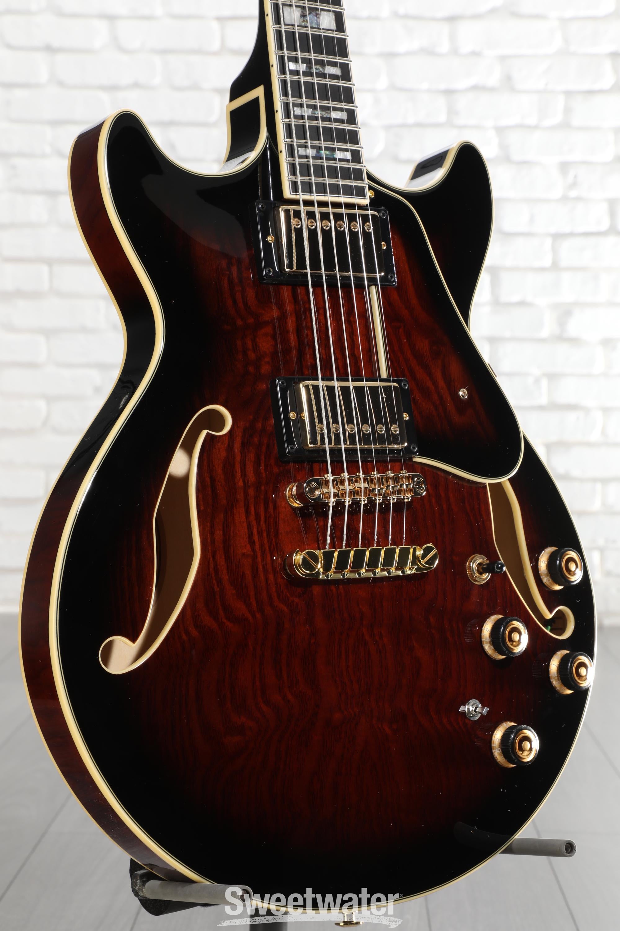Photo of Ibanez Artstar AM153QA - Dark Brown Sunburst
