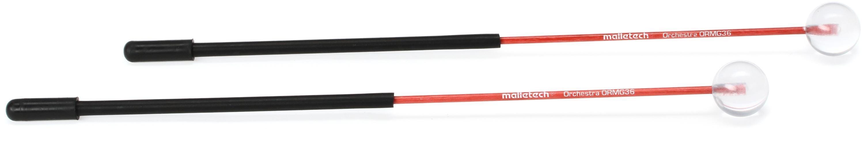 Malletech ORMG36 Orchestral Series Glockenspiel Mallets Clear
