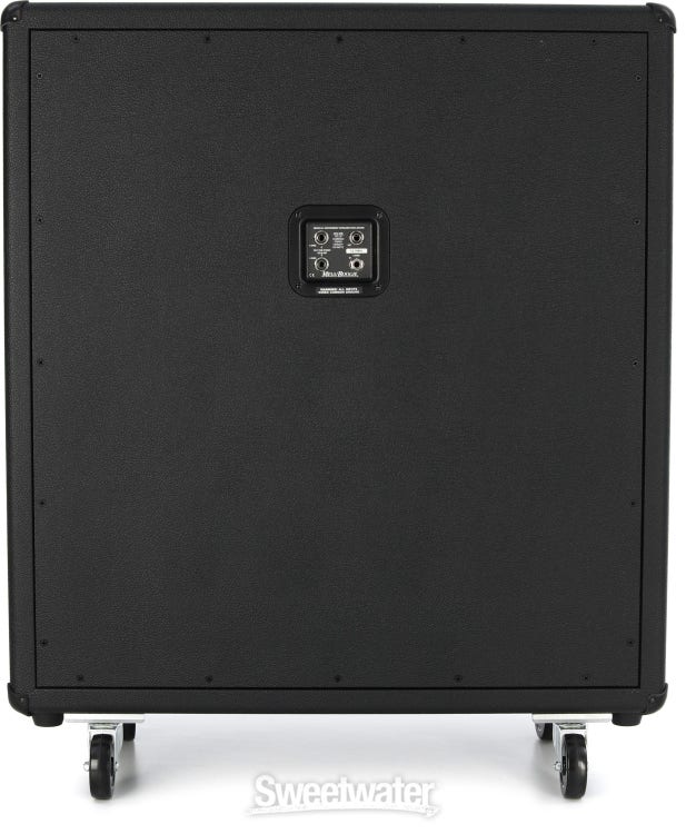 Benson Amps Oversized 1 x 12-inch Guitar Cabinet - Black Tolex/Oxblood  Grille