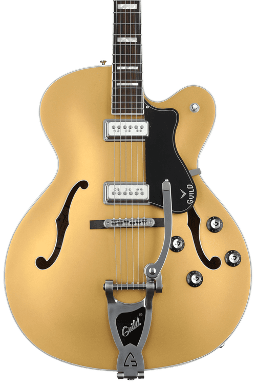 ギター Guild X-175B Guild X-175B Manhattan Hollowbody Archtop Electric Guitar