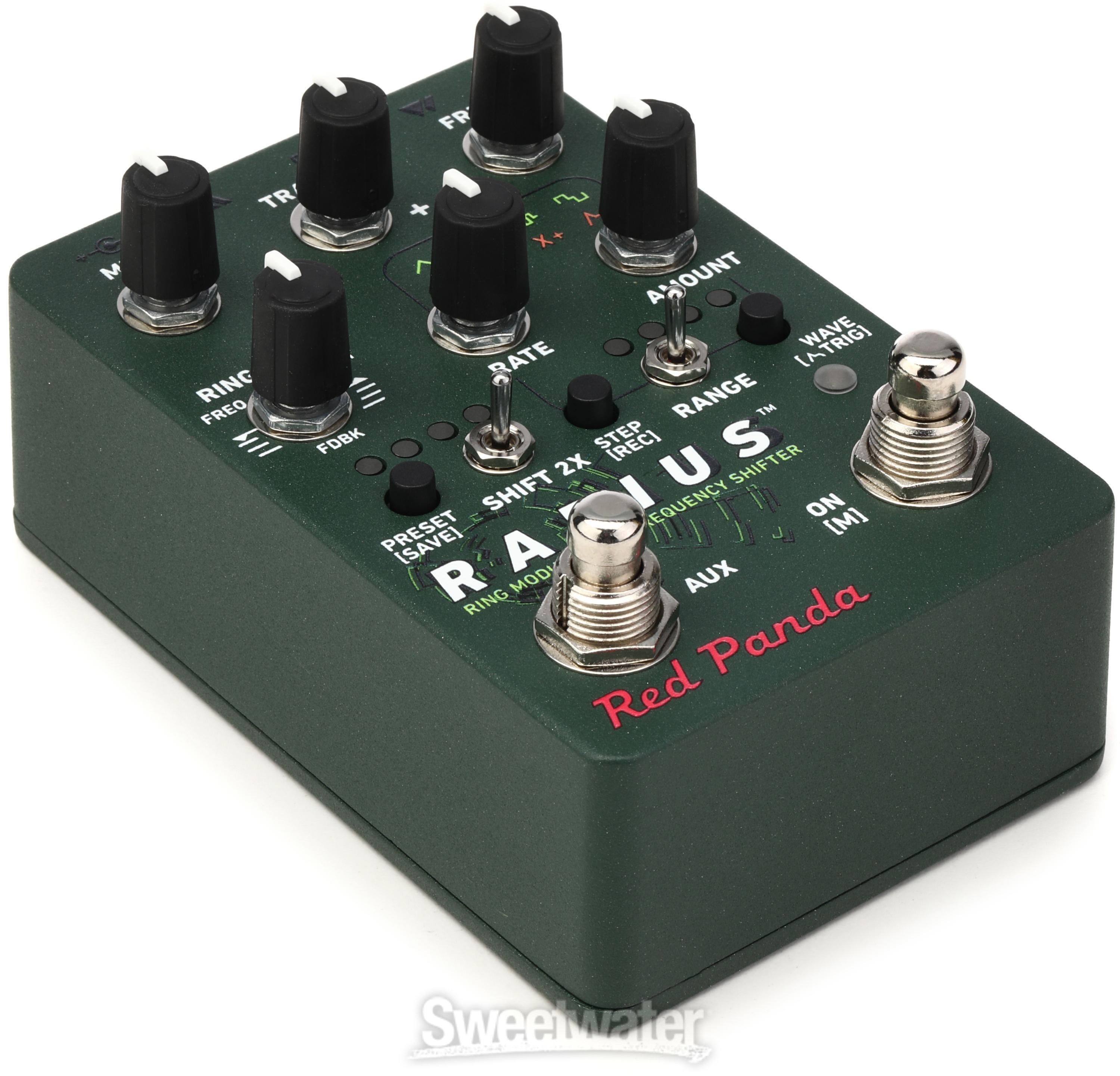 Red Panda Radius Ring Modulator/Frequency Shifter Pedal | Sweetwater