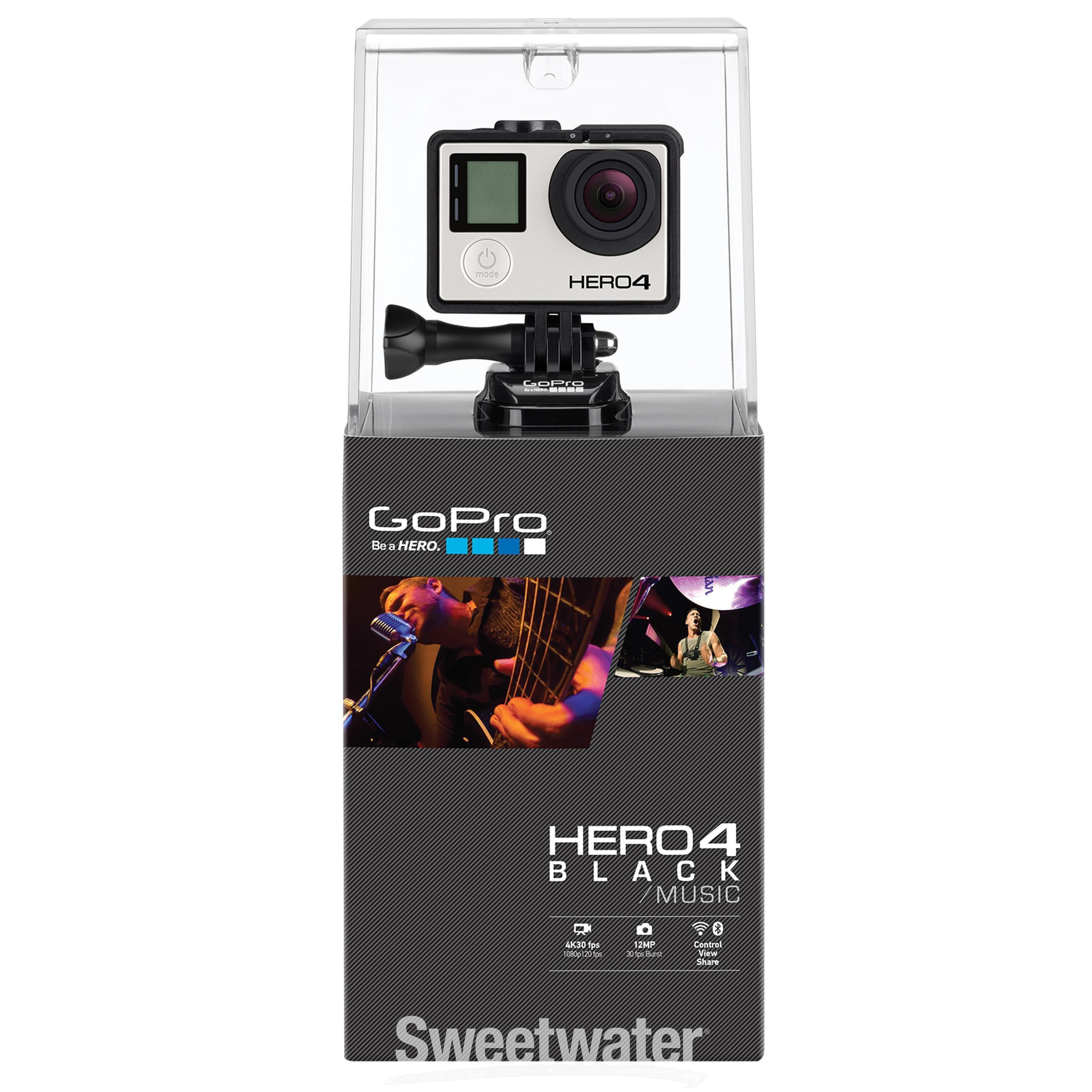 GoPro HERO4 Black/Music | Sweetwater