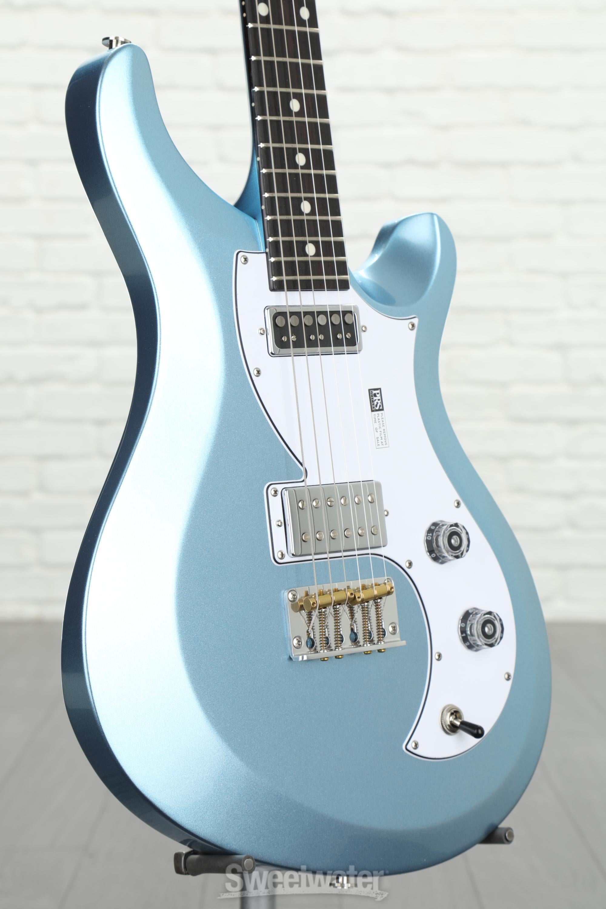 PRS S2 Vela Electric Guitar - Frost Blue Metallic | Sweetwater