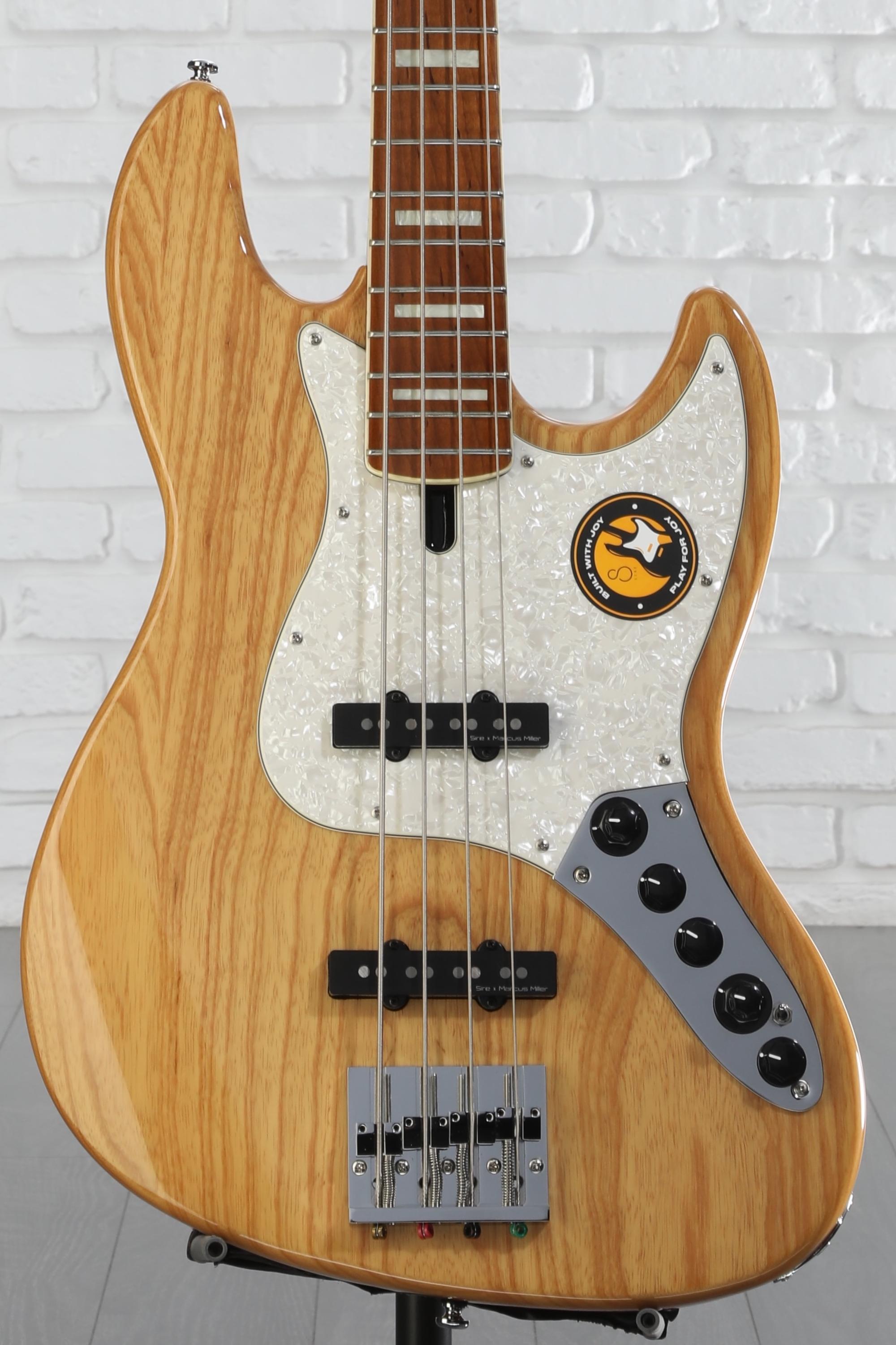 Sire Marcus Miller V8 4-string Bass Guitar - Natural | Sweetwater