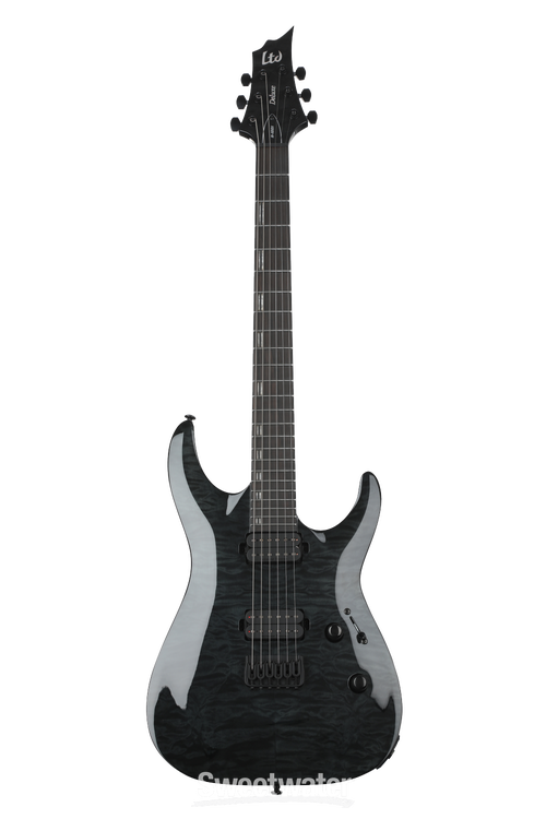 ESP LTD H-1001 QM - See Thru Black | Sweetwater
