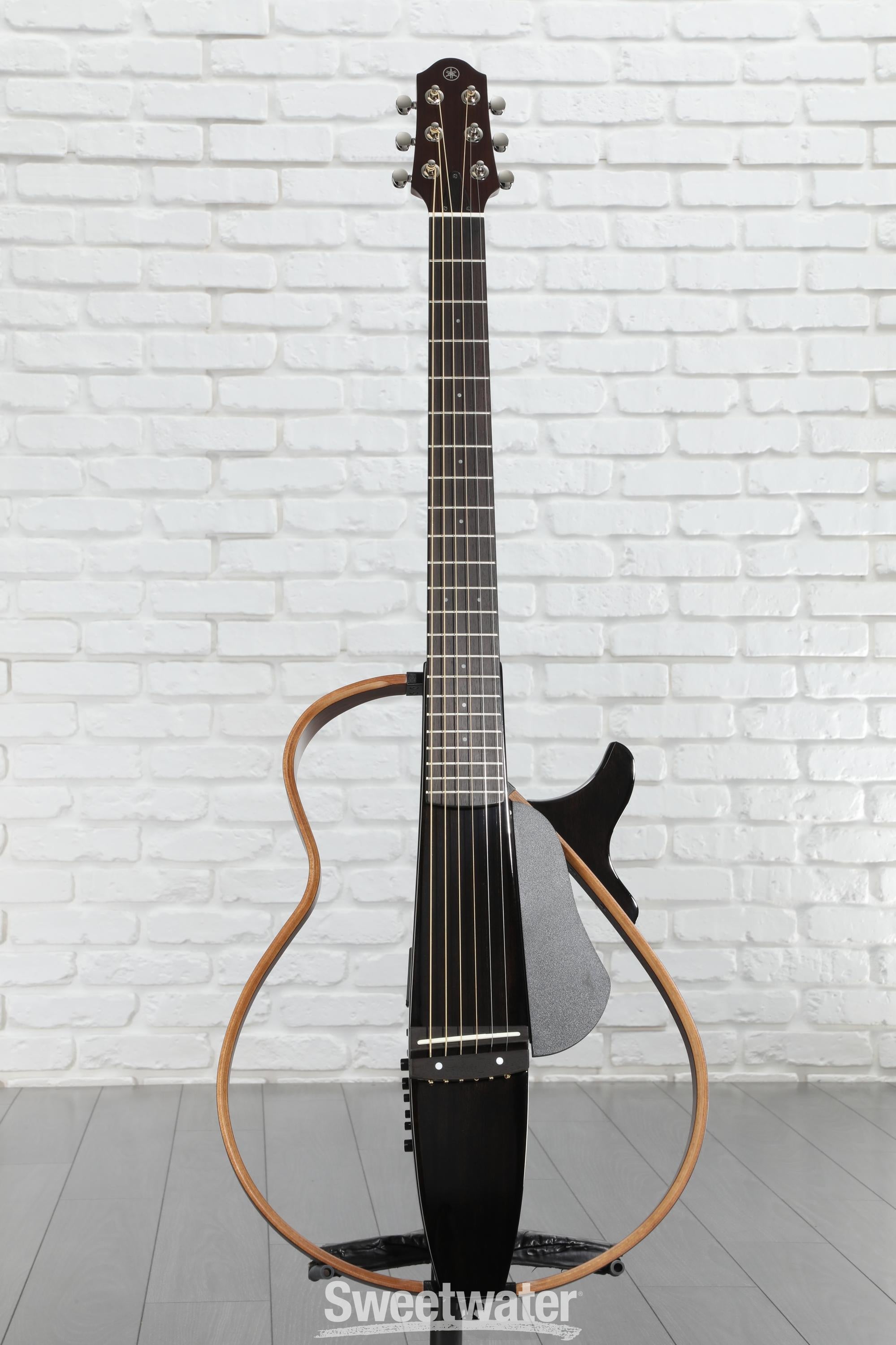 Yamaha SLG200S Silent Guitar - Translucent Black | Sweetwater