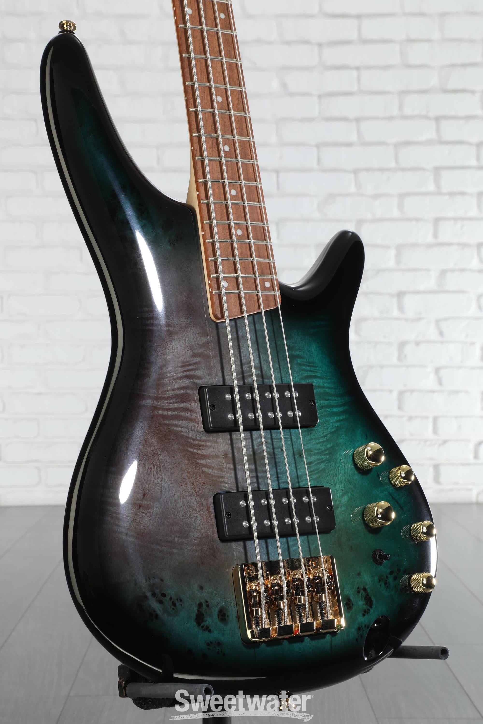 Ibanez SR400EPBDX 4-string Electric Bass - Tropical Seafloor Burst