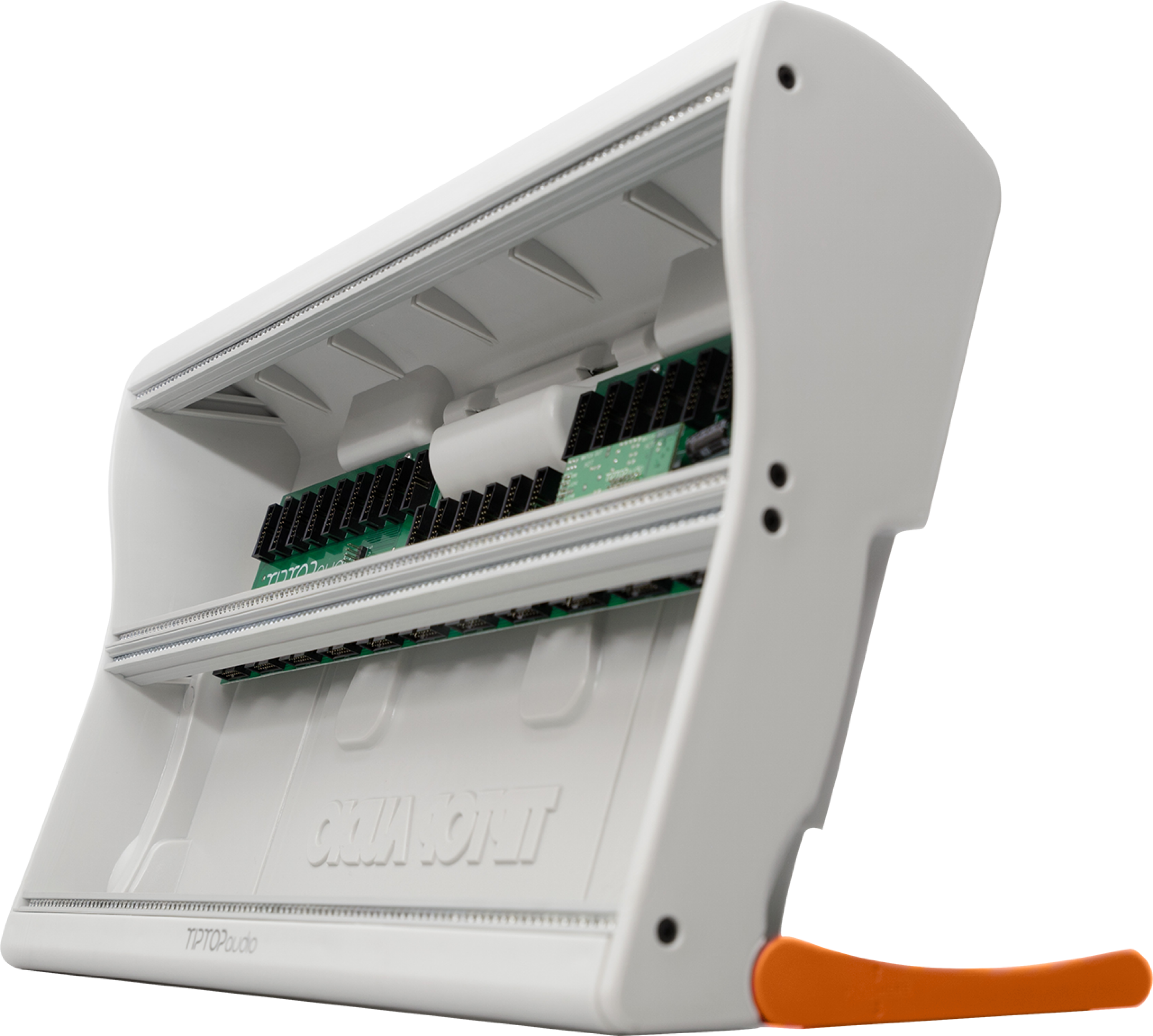 Tiptop Audio Mantis 2 x 104HP Eurorack Case - Orange Legs