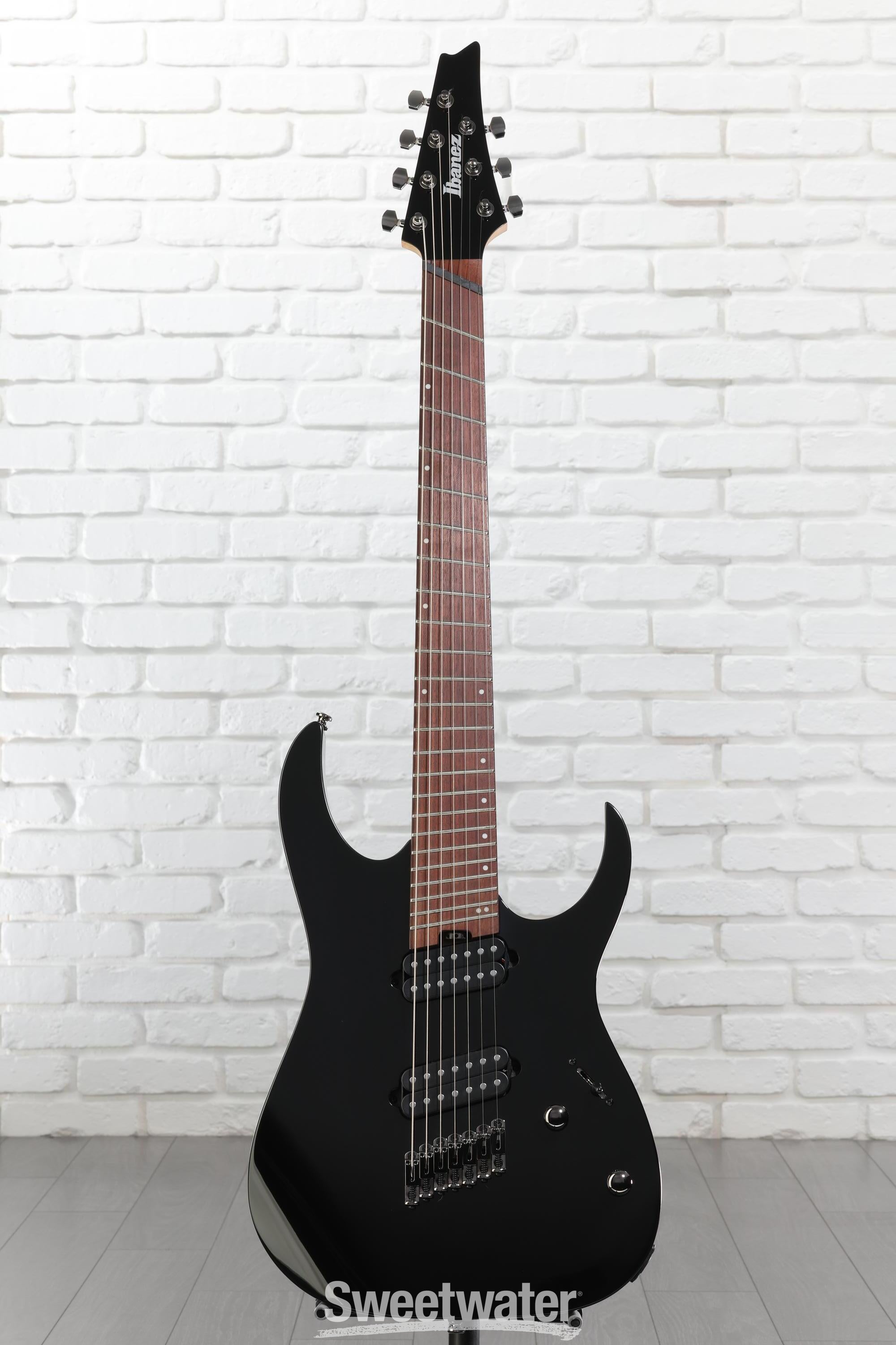 Ibanez RGMS7 7-string Electric Guitar - Black | Sweetwater