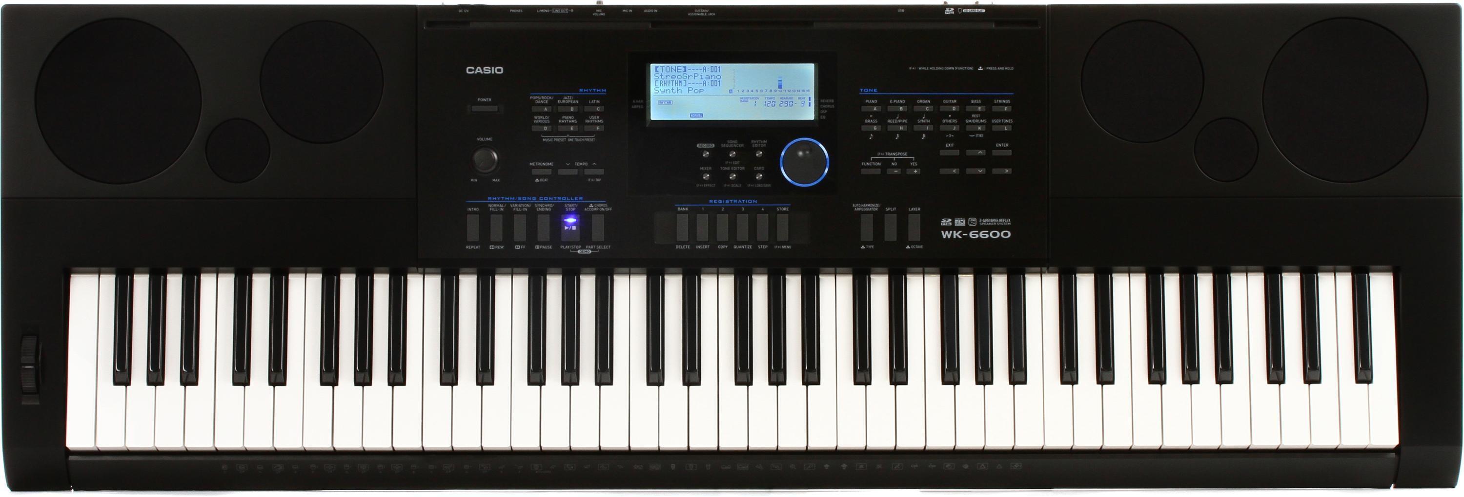 Casio WK-6600 76-key Portable Arranger