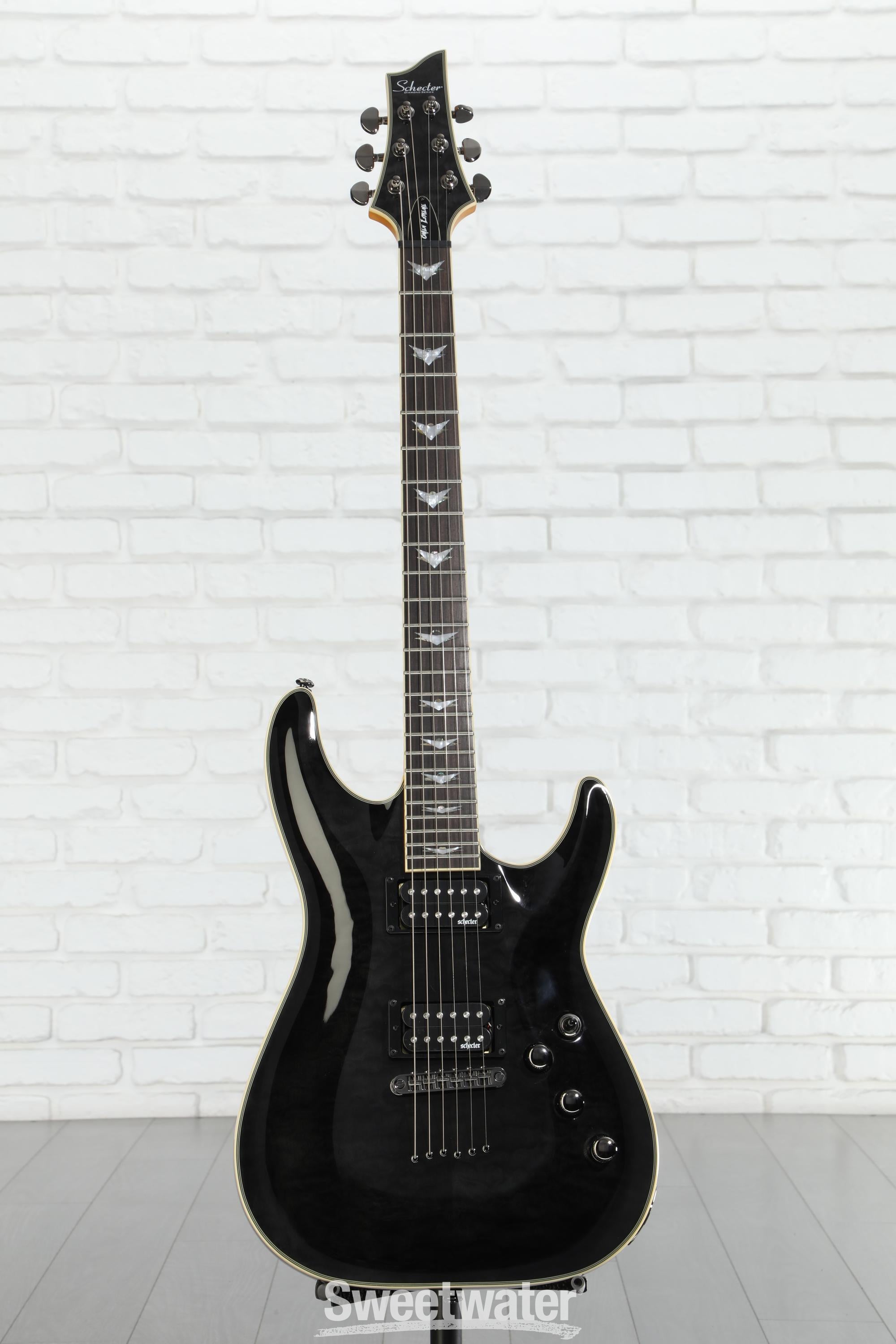Schecter Omen Extreme-6 Electric Guitar - See-Thru Black