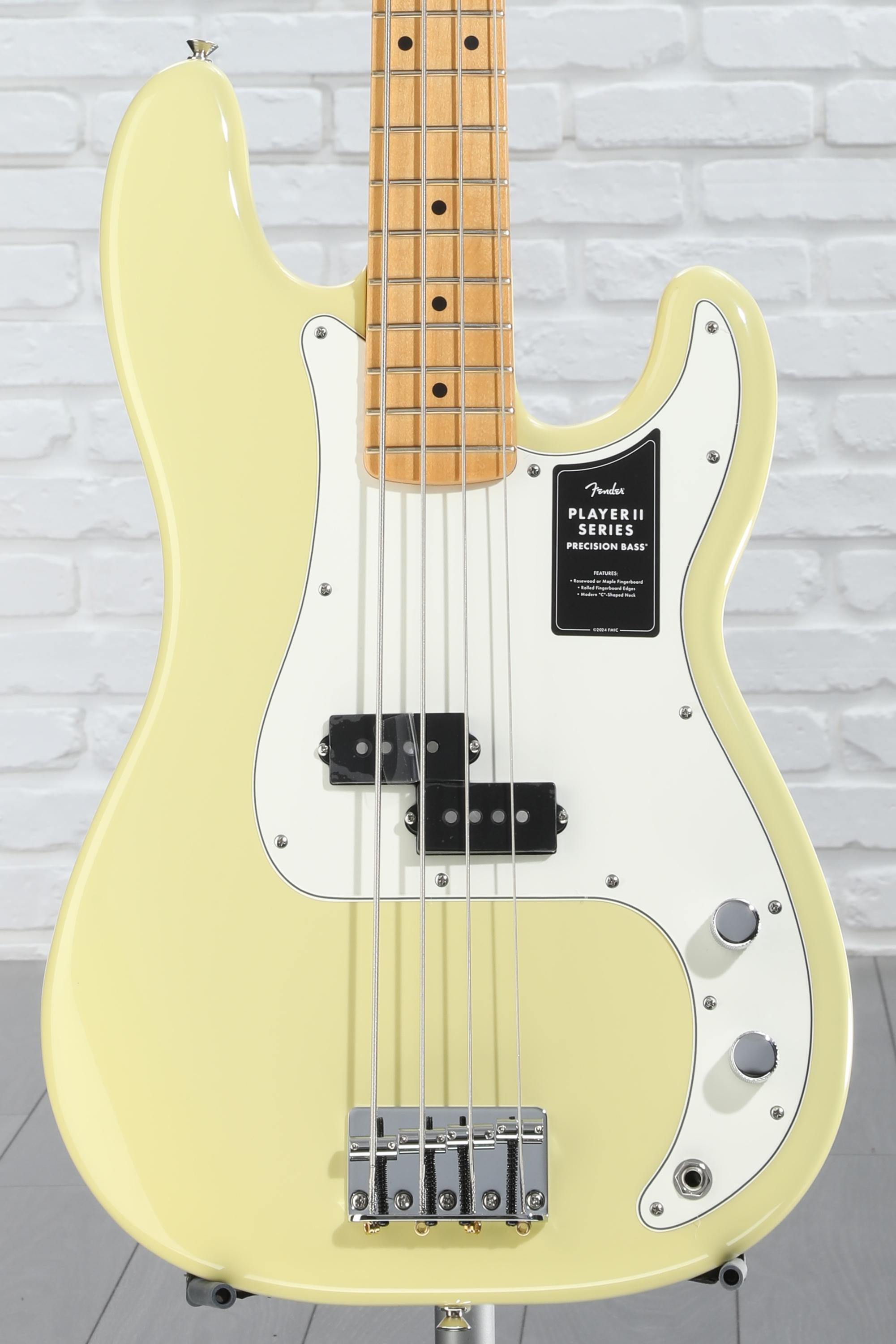 Amazon.com: Fender Player II Precision Bass - Polar White