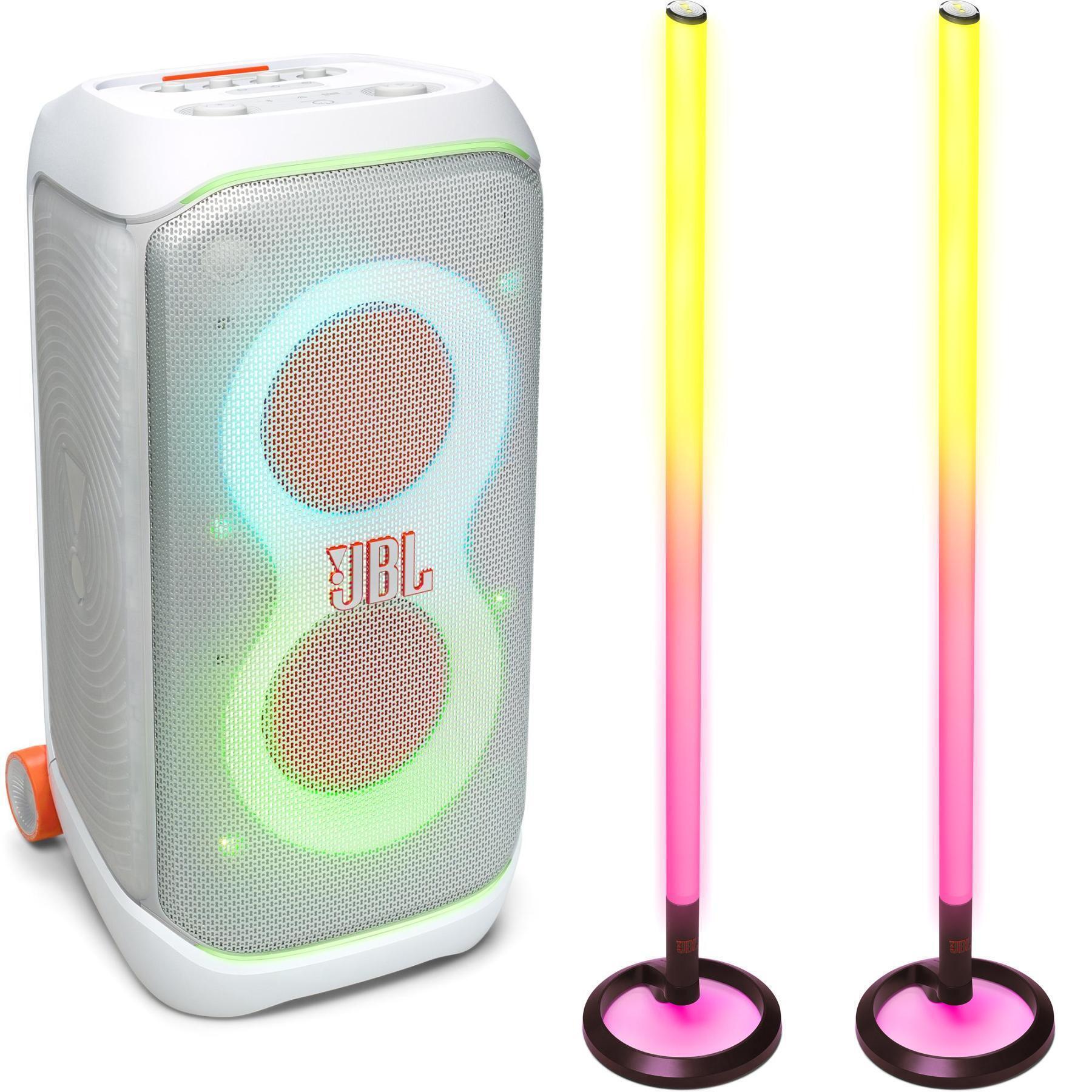 JBL PartyBox Stage 320 Bluetooth Speaker and PartyLight Sticks