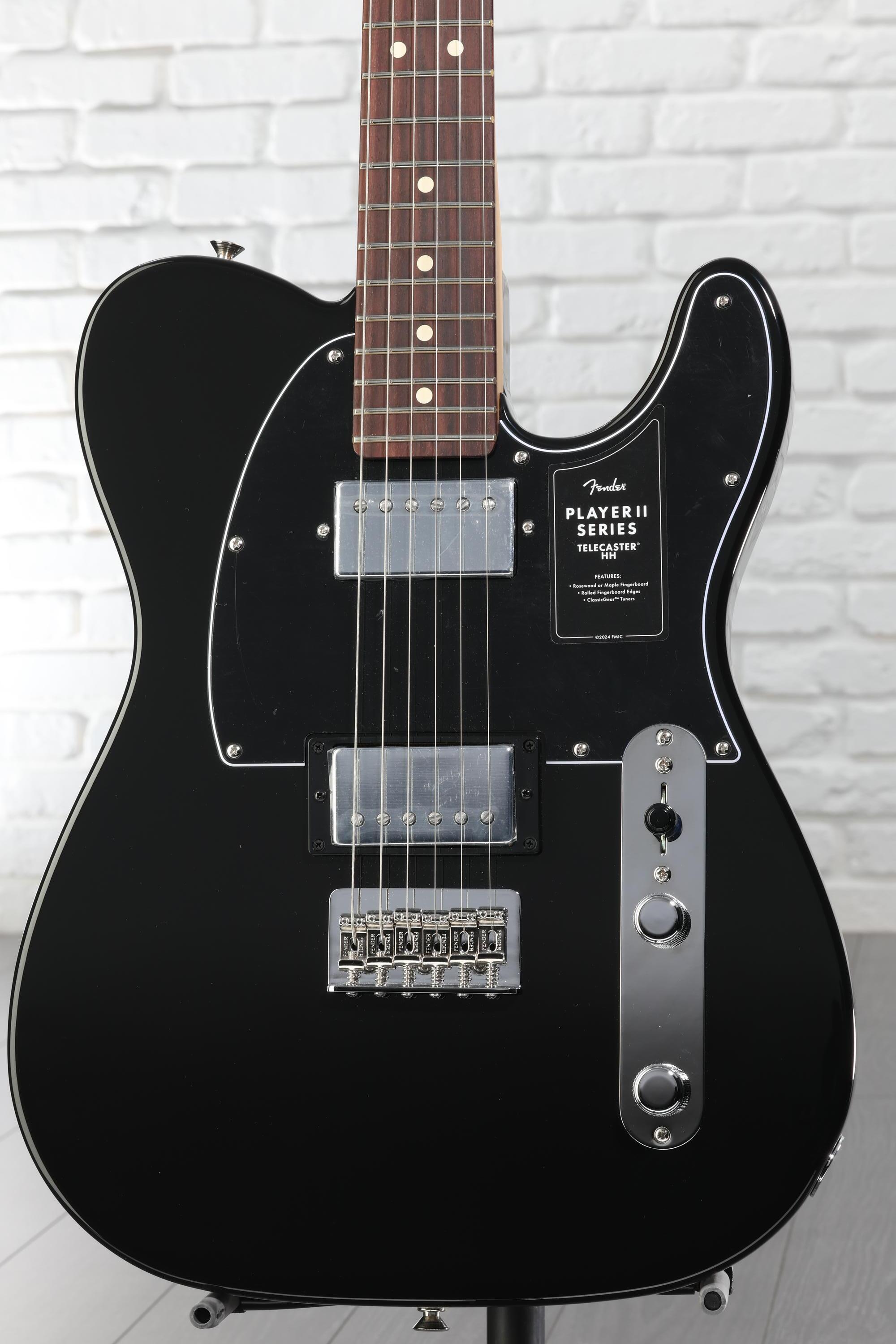 ギター Fender Player II Telecaster HH Fender Player II Telecaster HH Electric Guitar - Black with