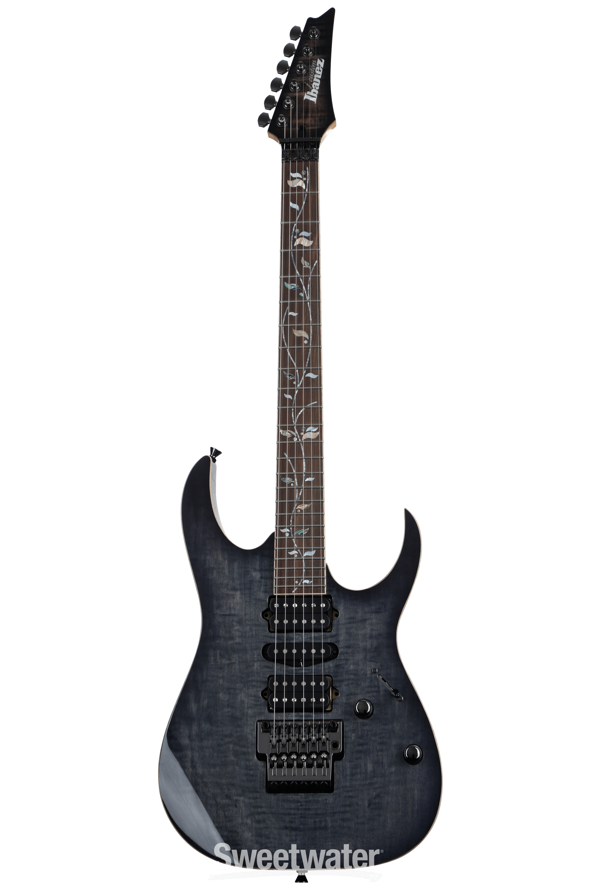 Ibanez J Custom RG8570 Electric Guitar - Black Rutile