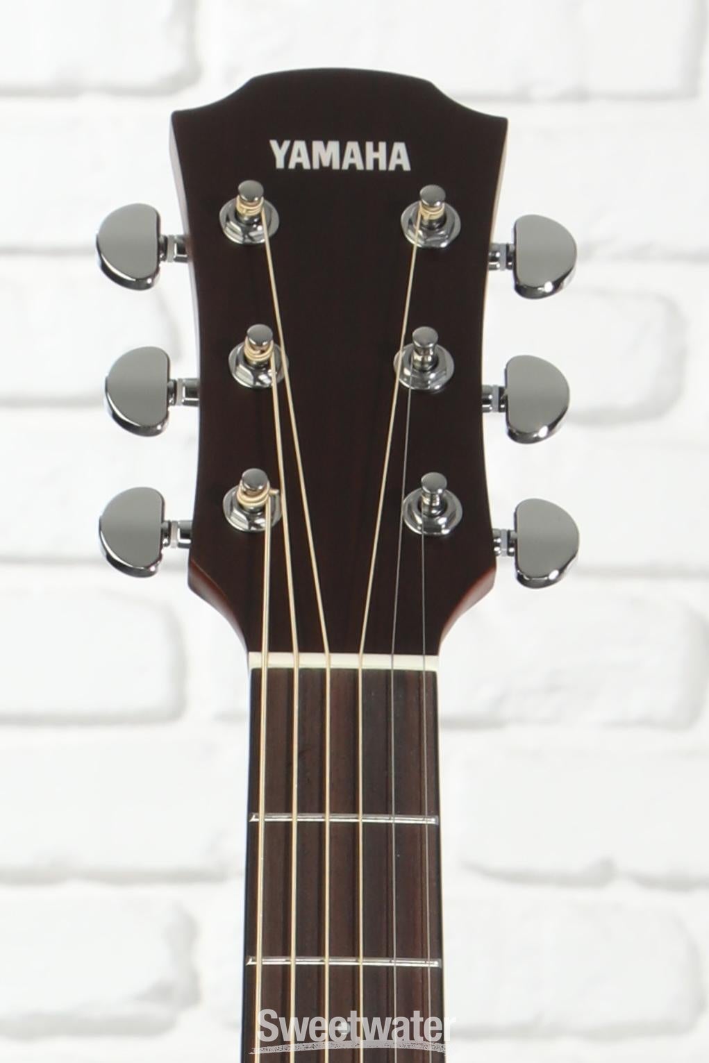 Yamaha AC1M Concert Cutaway Acoustic-electric Guitar - Tobacco