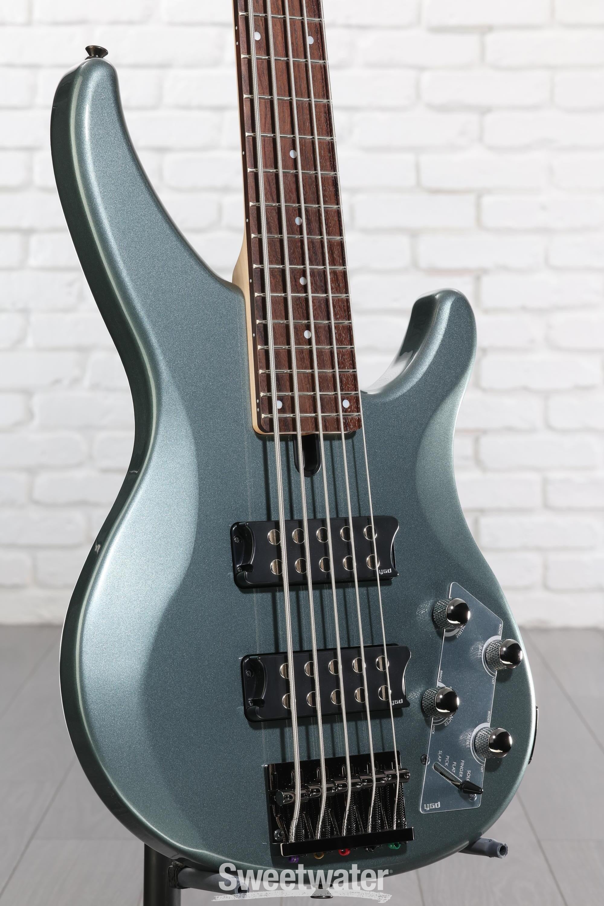 Photo of Yamaha TRBX305 5-string Bass Guitar - Mist Green