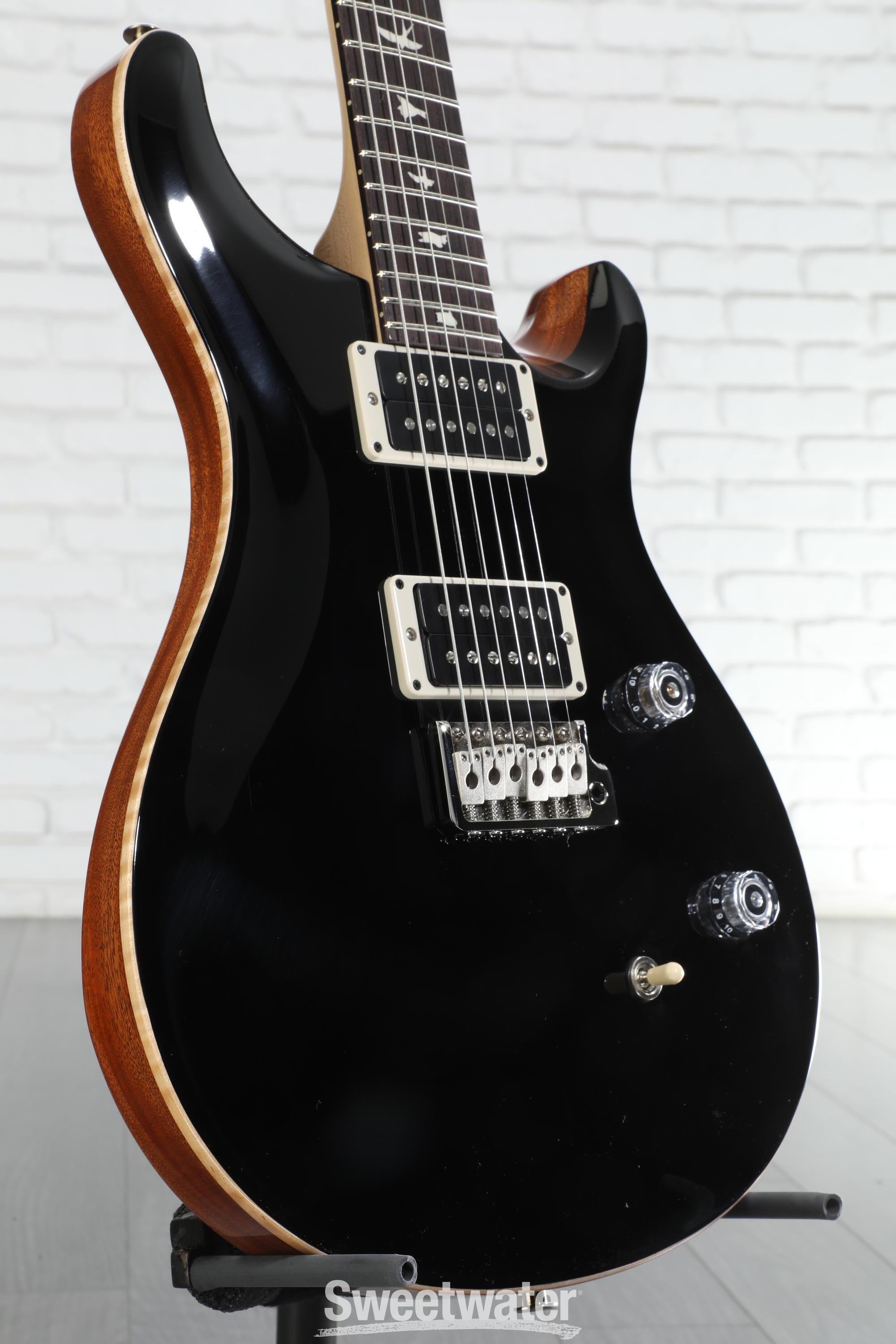 PRS CE 24 Electric Guitar - Black Top | Sweetwater