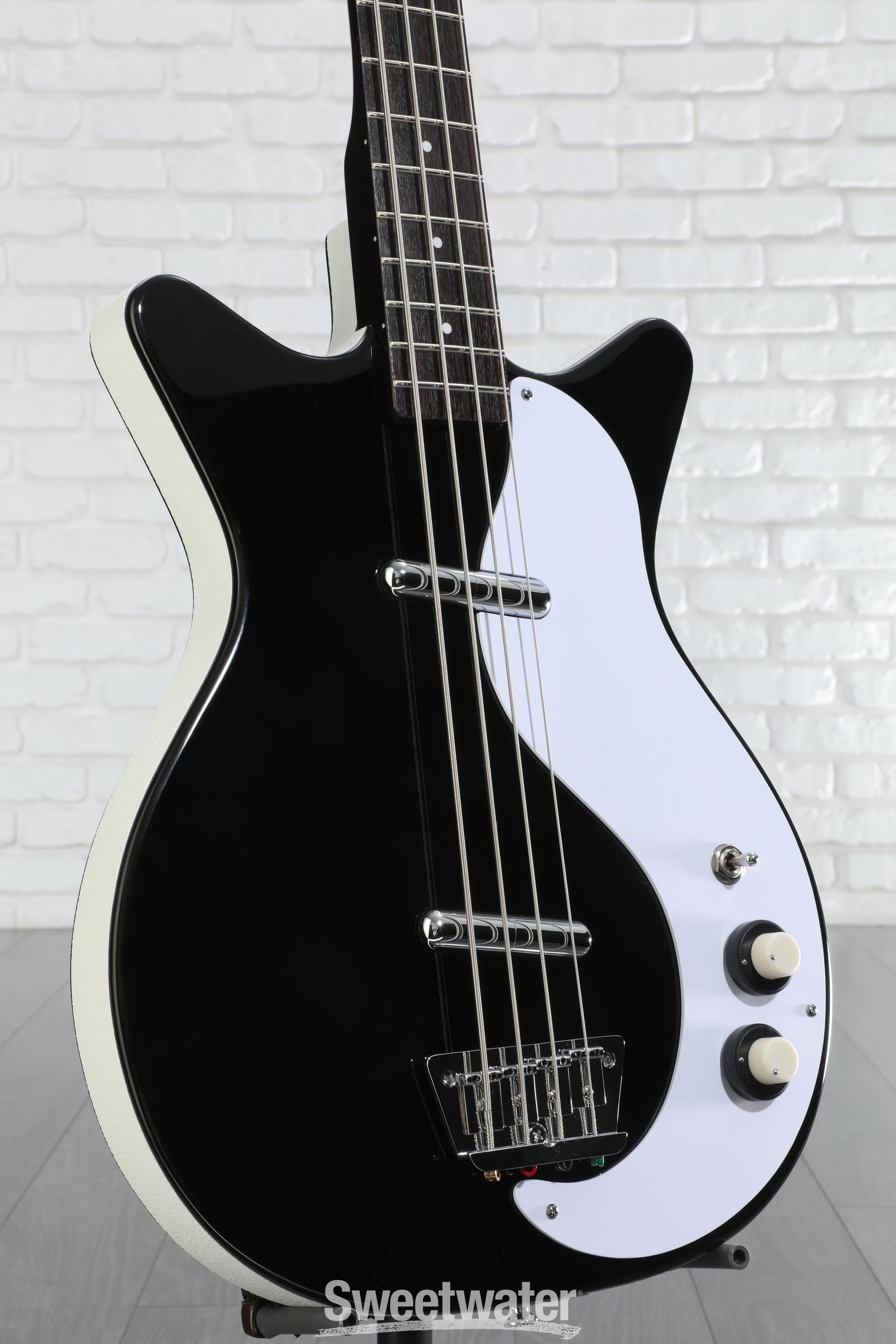 Danelectro '59DC Long Scale Bass - Black | Sweetwater