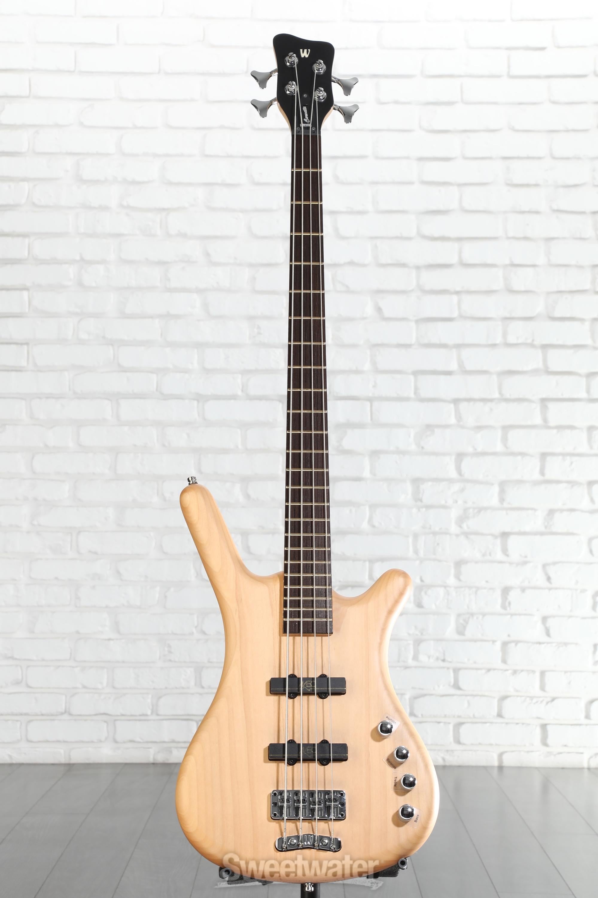 Warwick RockBass Corvette Basic Bass Guitar - Natural | Sweetwater