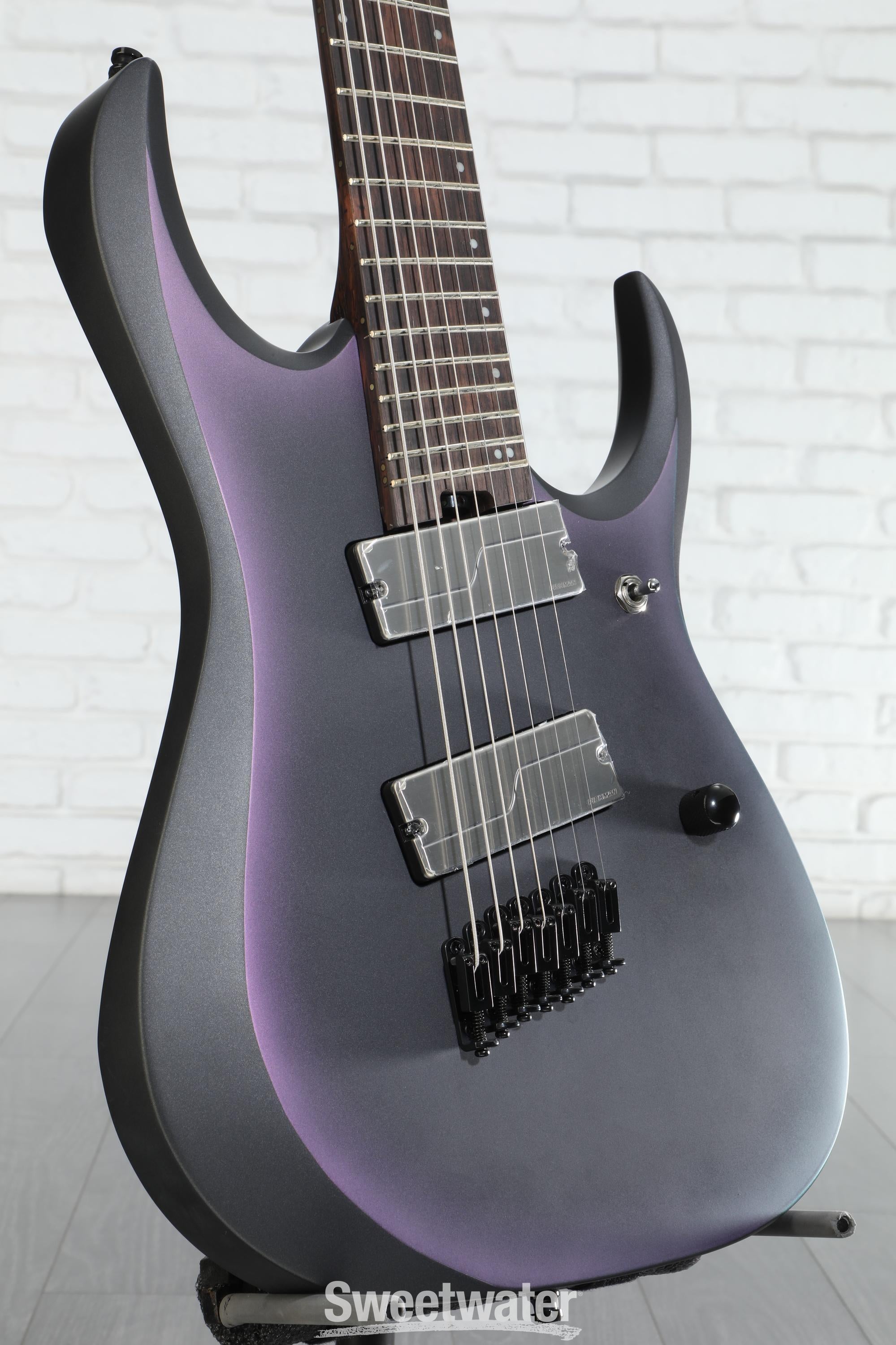 Ibanez Axion Label RGD71ALMS - Black Aurora Burst Matte | Sweetwater