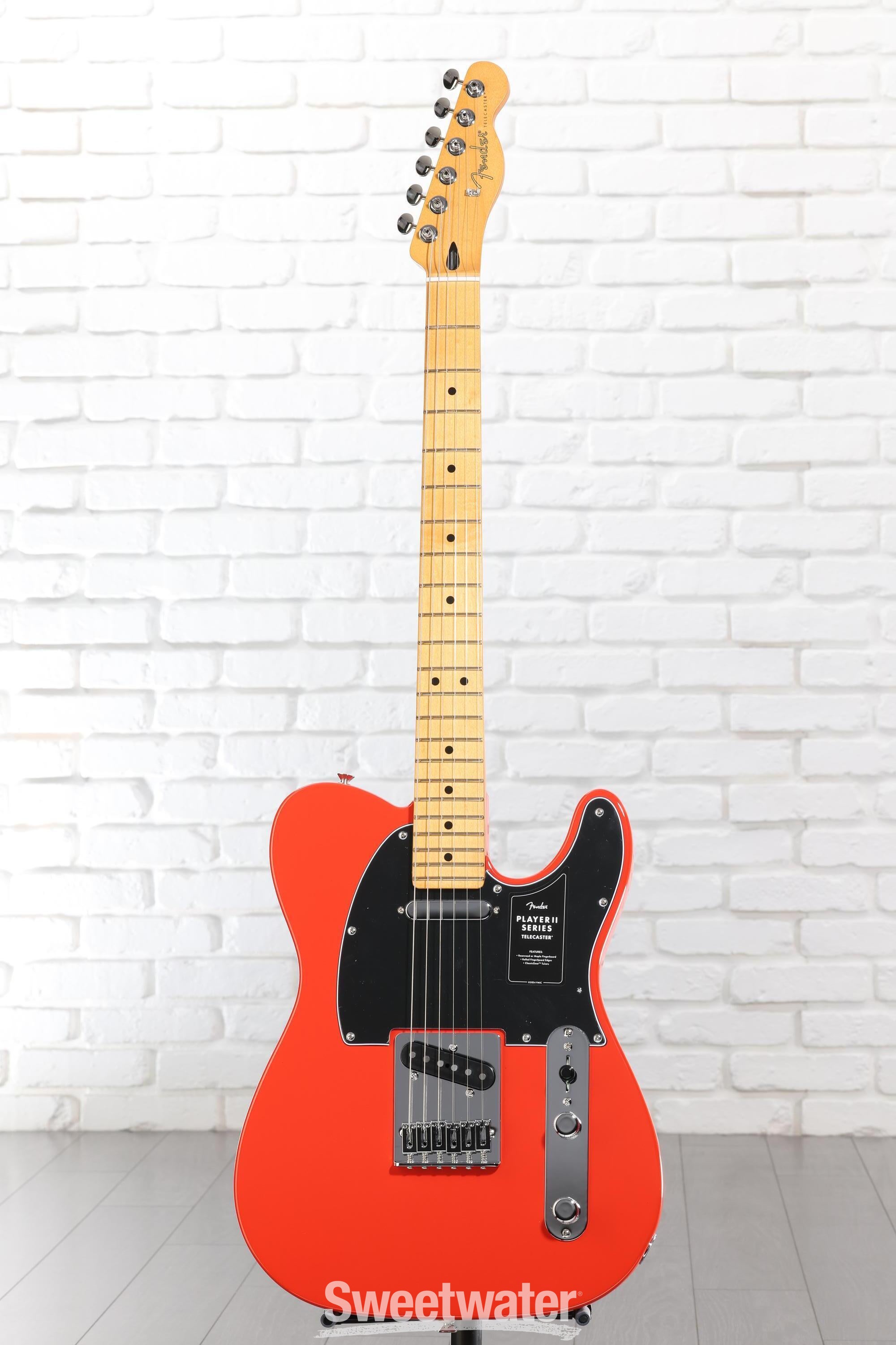 ギター FENDER PLAYER II TELECASTER Fender Player II Telecaster Chambered Mahogany Mocha Maple – Tone