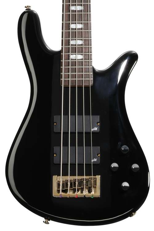 Spector Icon NS-5 5-string Electric Bass Guitar - Black Gloss