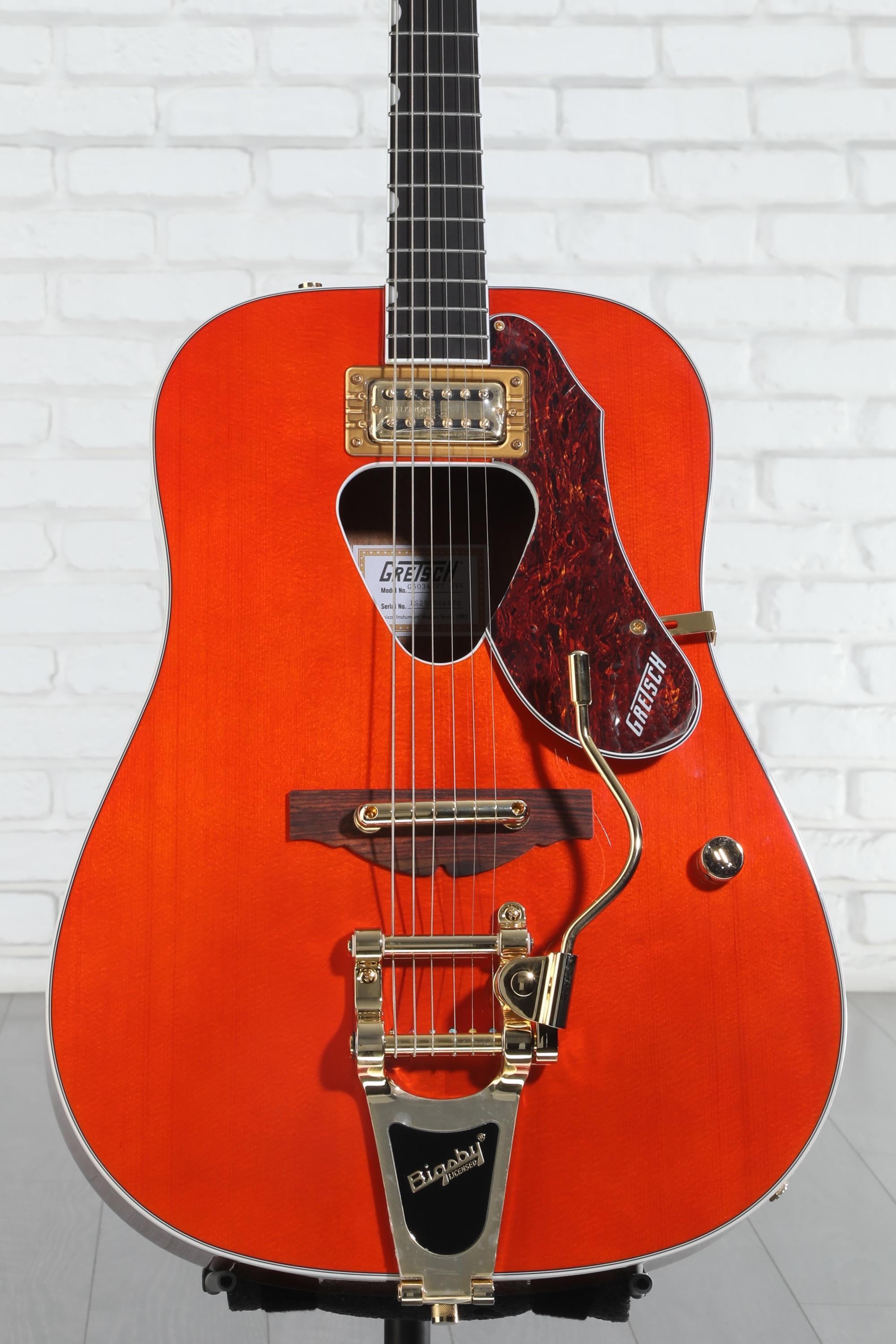 Gretsch G5034TFT Rancher with Fideli'Tron pickups - Savannah Sunset