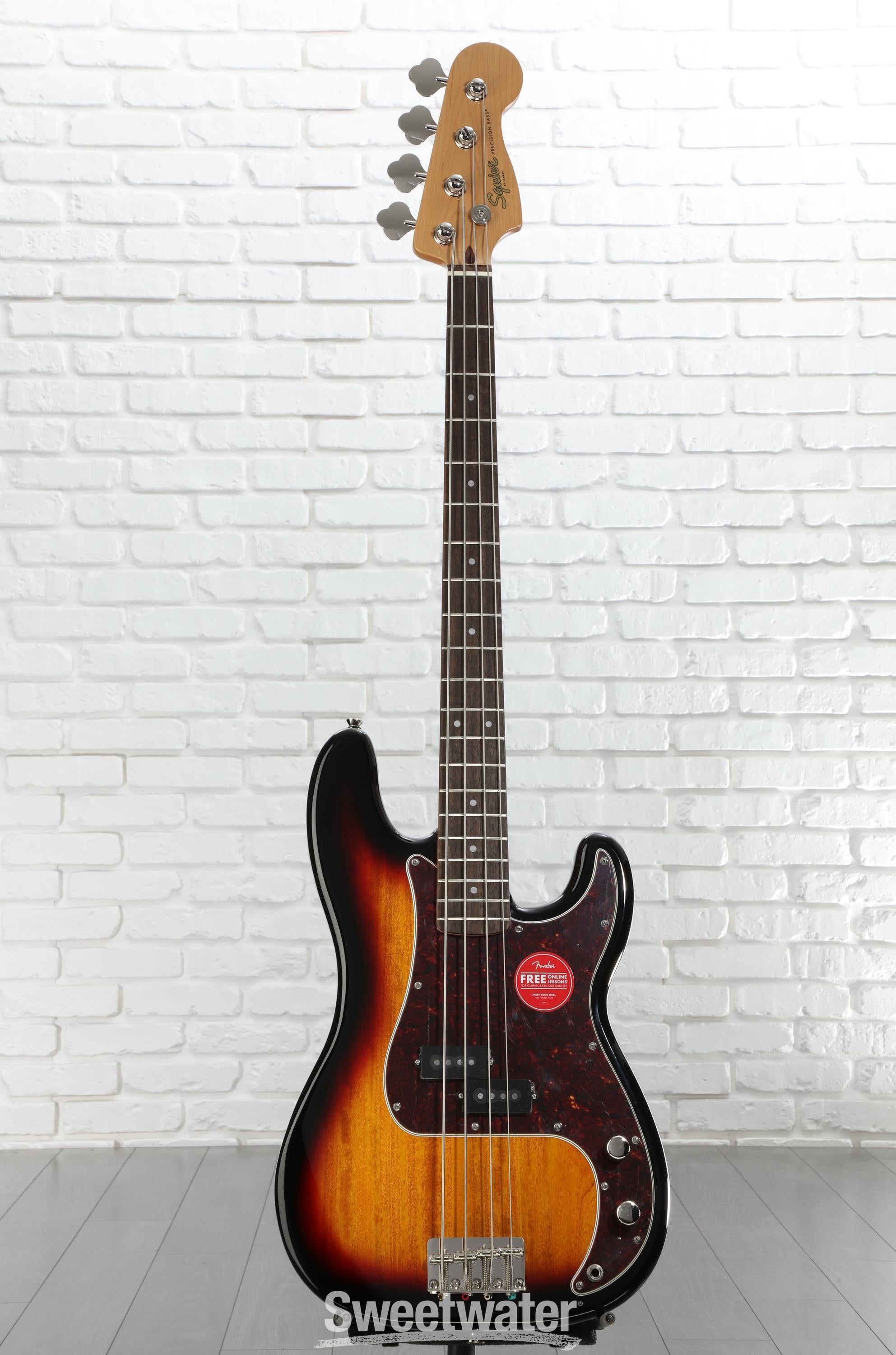 Squier Classic Vibe '60s Precision Bass - 3-Tone Sunburst | Sweetwater