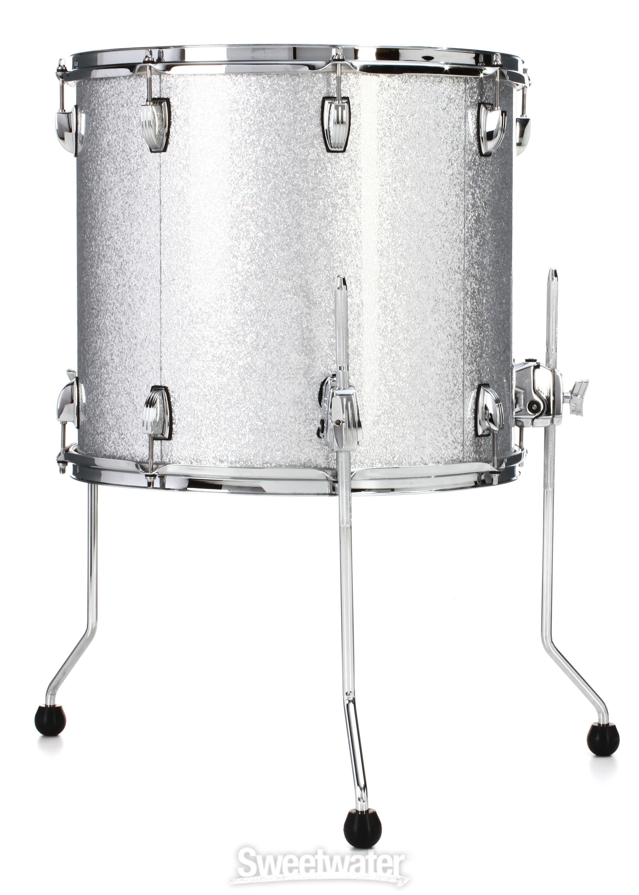 Ludwig Classic Maple Floor Tom - 16 x 18 inch - Silver Sparkle