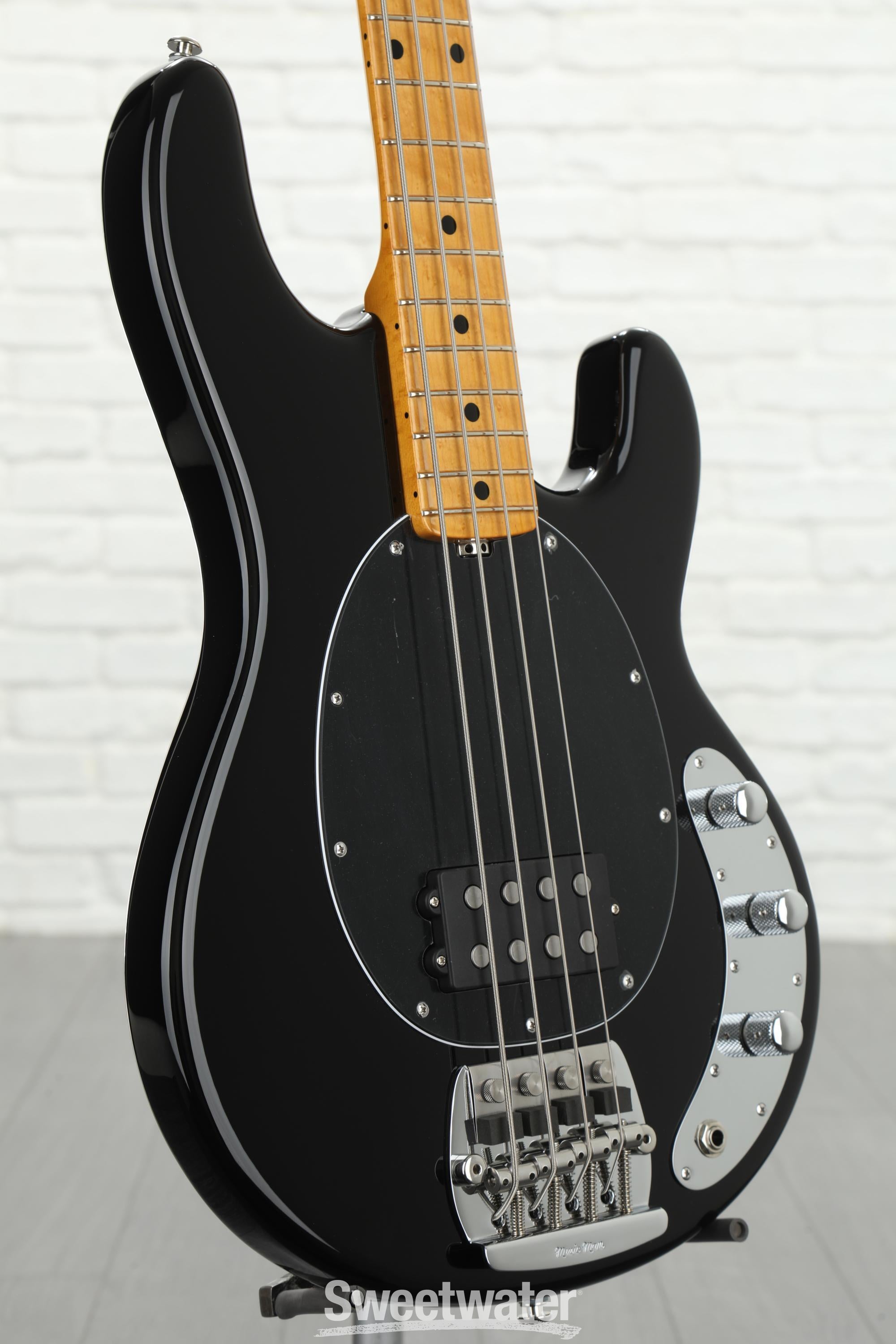 Ernie Ball Music Man StingRay Classic Bass Guitar - Black with