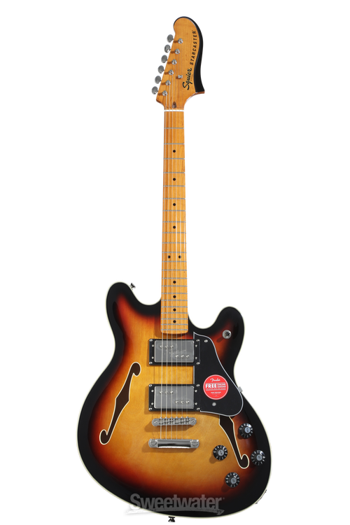 最終価格Squire Starcaster classic vibes Squier Classic Vibe Starcaster Semi-hollowbody Electric Guitar - 3