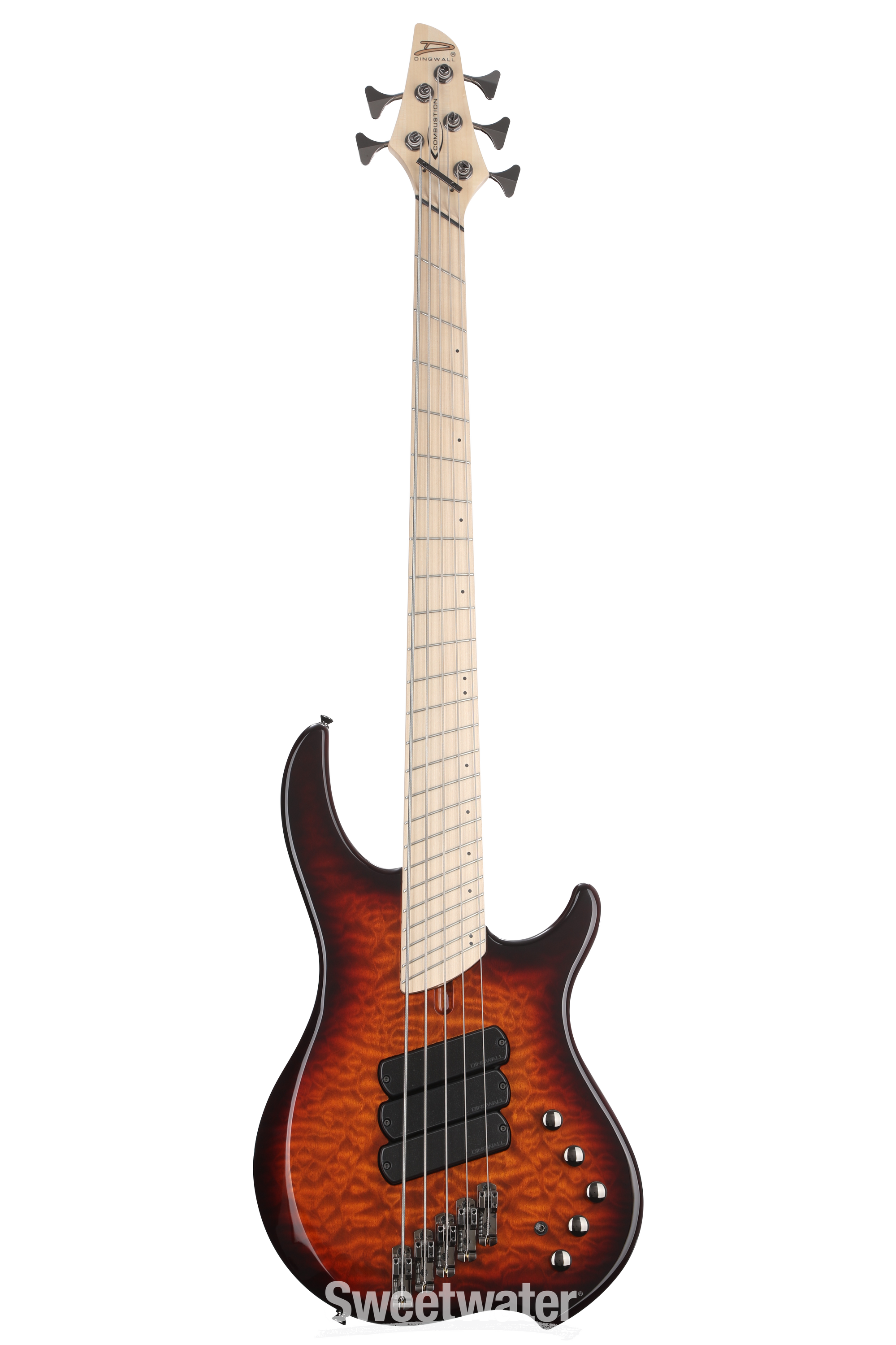 【美品】Dingwall Combustion 5st Dingwall Guitars Combustion 5-string Electric Bass - Vintage