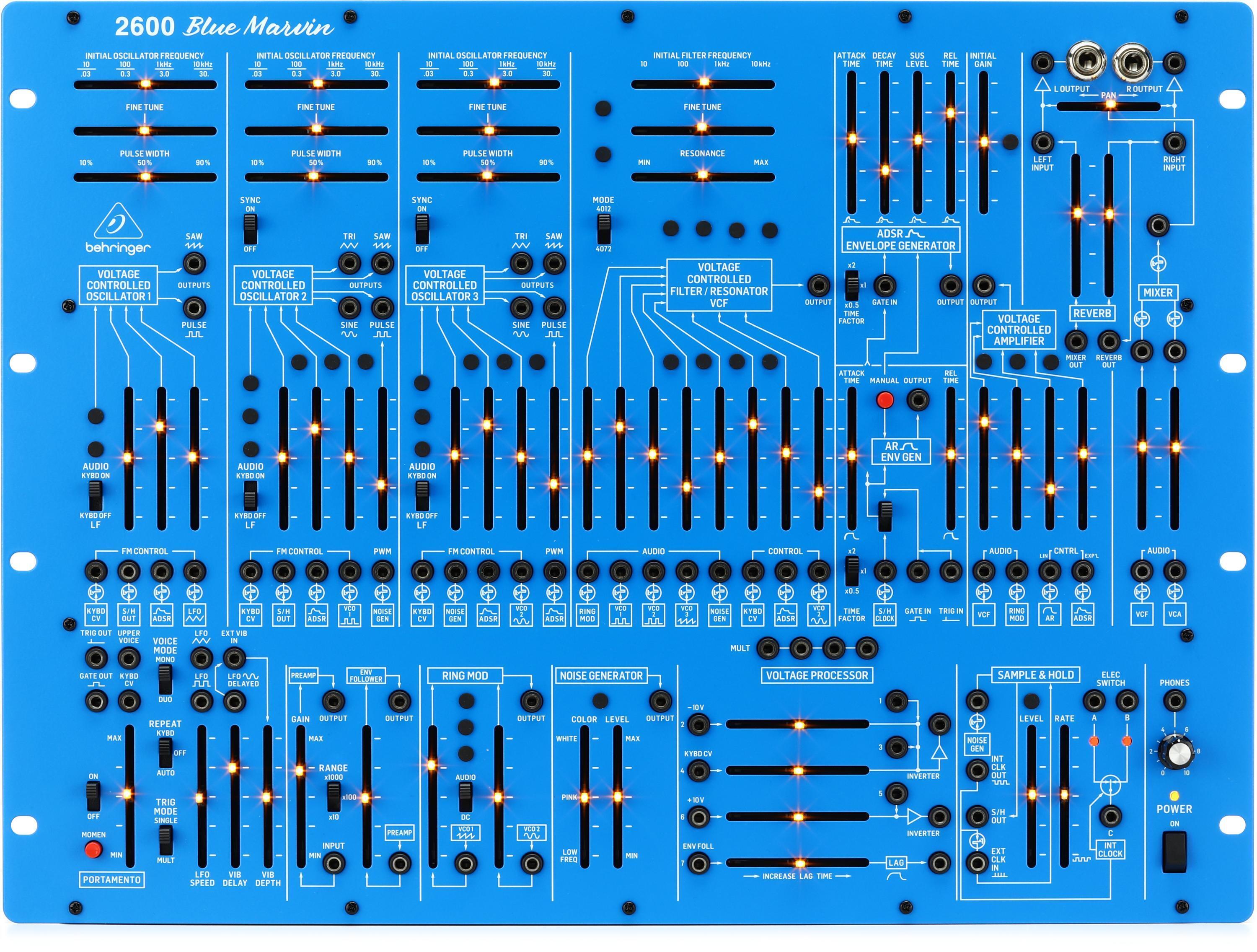 Behringer 2600 Blue Limited-Edition Analog Semi-modular