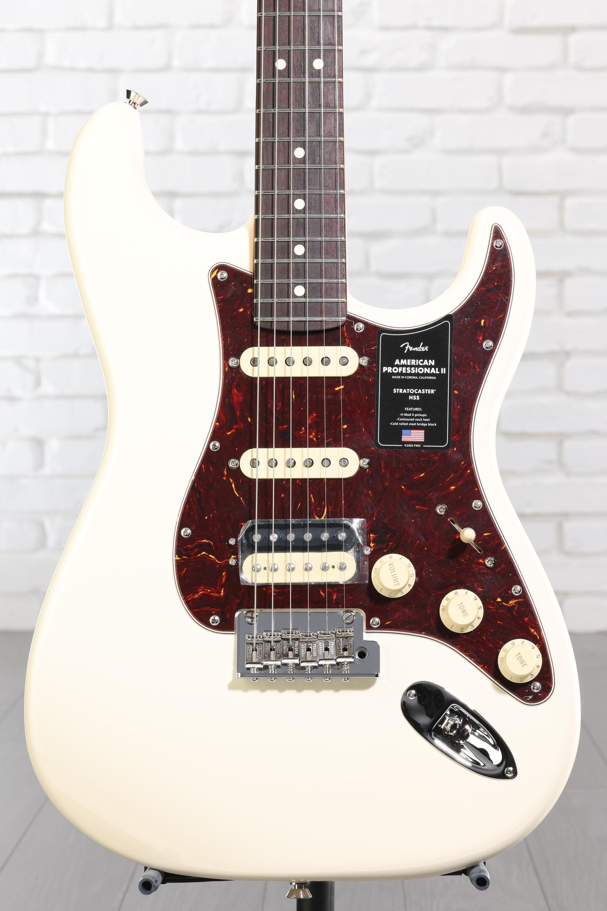 Fender American Professional II Stratocaster HSS - Olympic White
