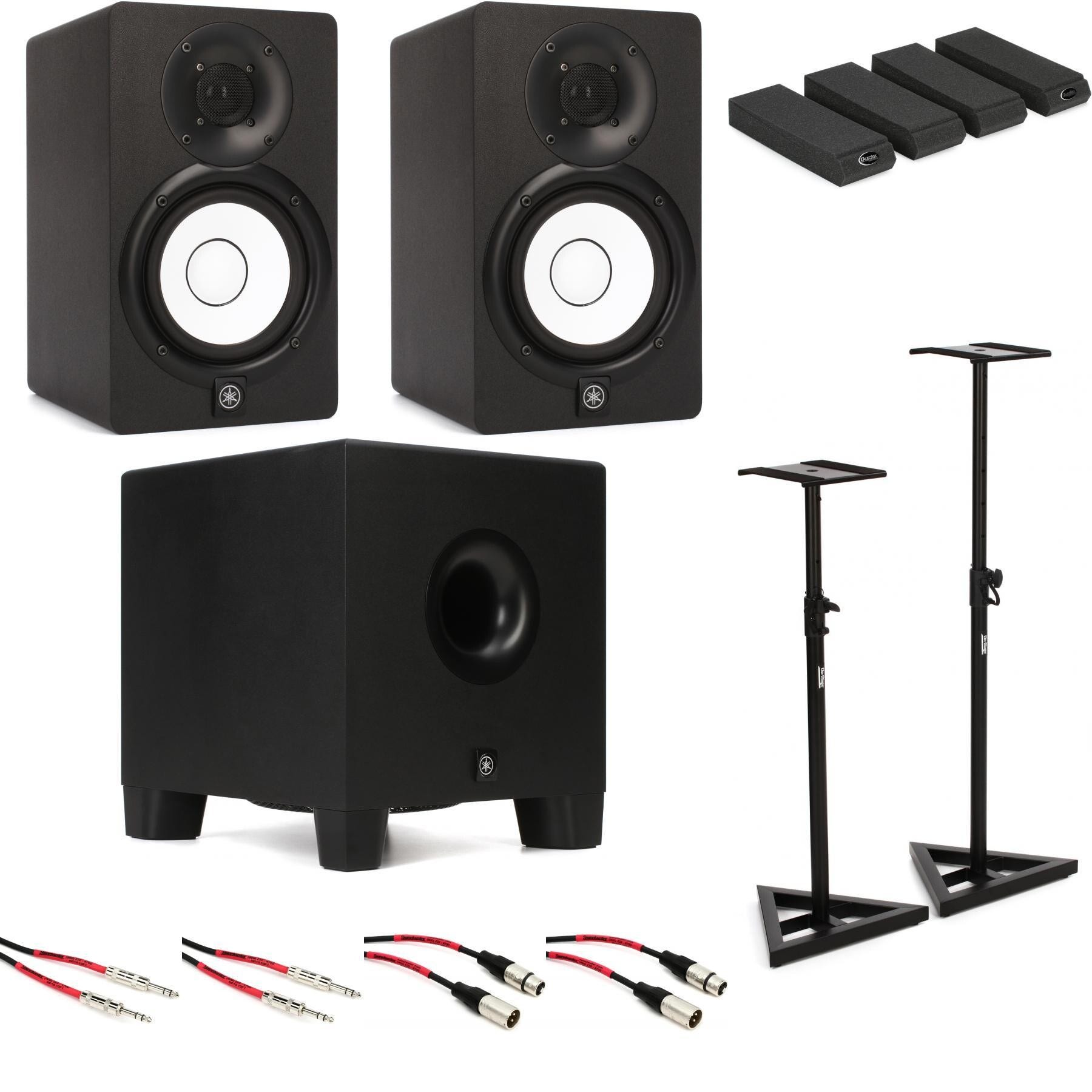 Buy Yamaha HS5 Studio Monitor Speakers with Isolation Pads, Cables