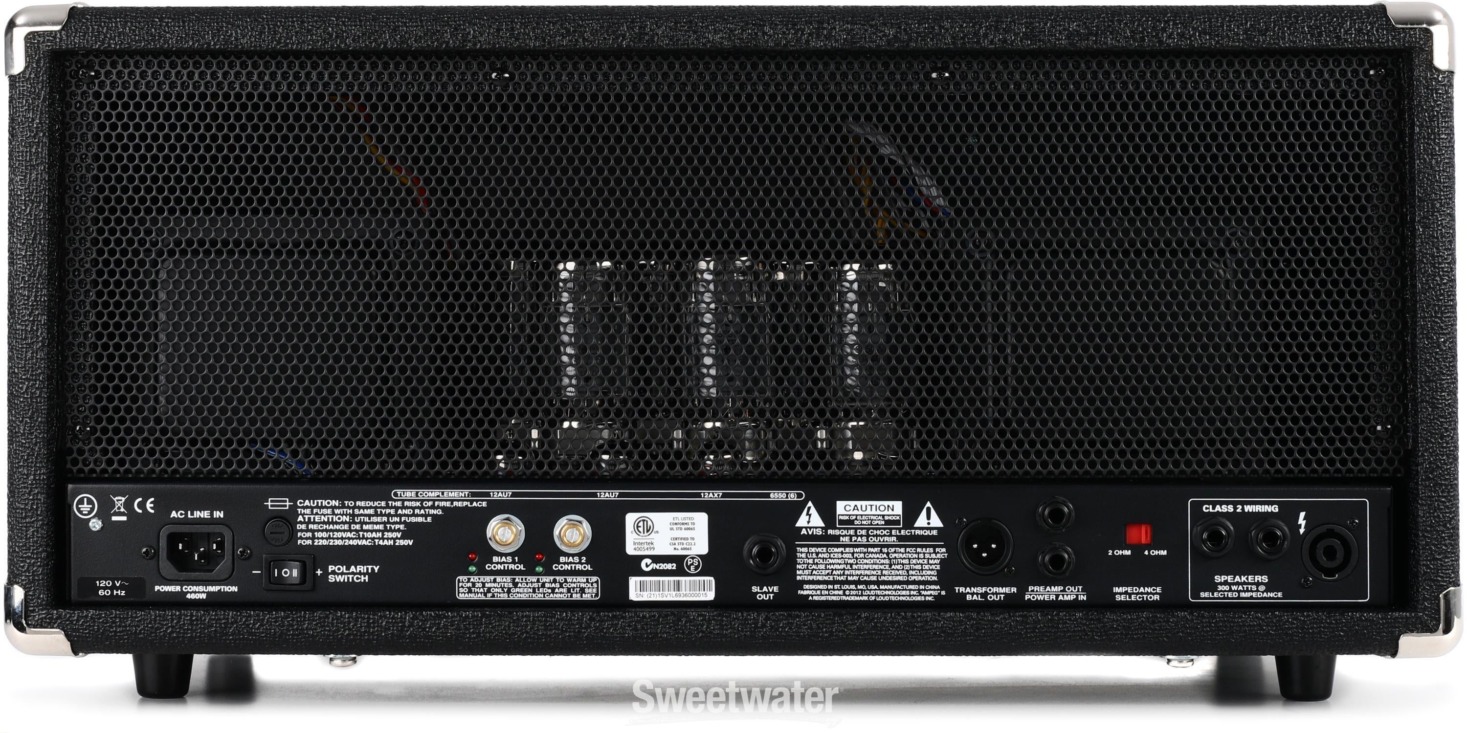 Ampeg SVT-CL 300-watt Tube Bass Head | Sweetwater