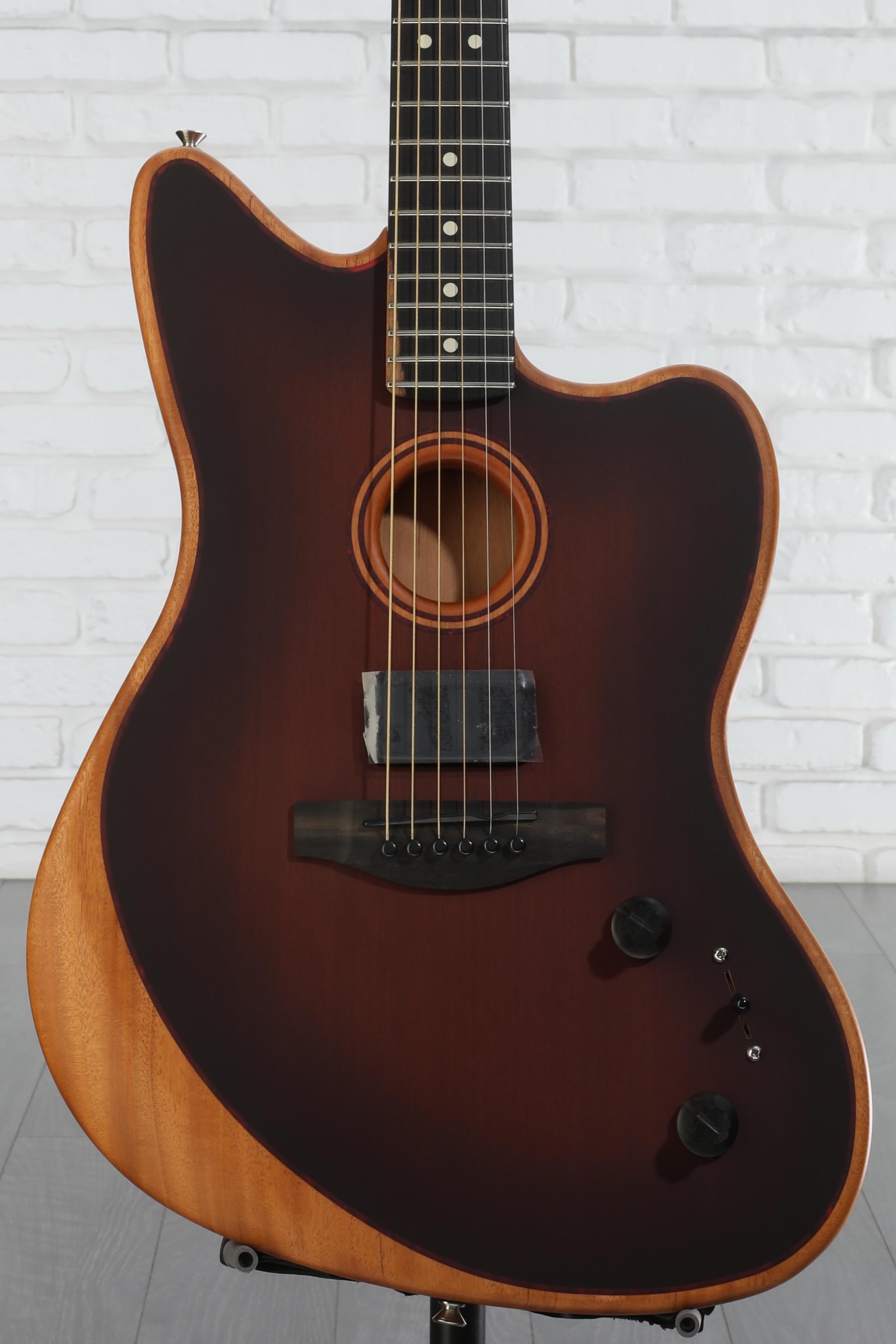 ギター Fender AMERICAN ACOUSTASONIC JAZZMASTER Fender American Acoustasonic Jazzmaster Acoustic-Electric