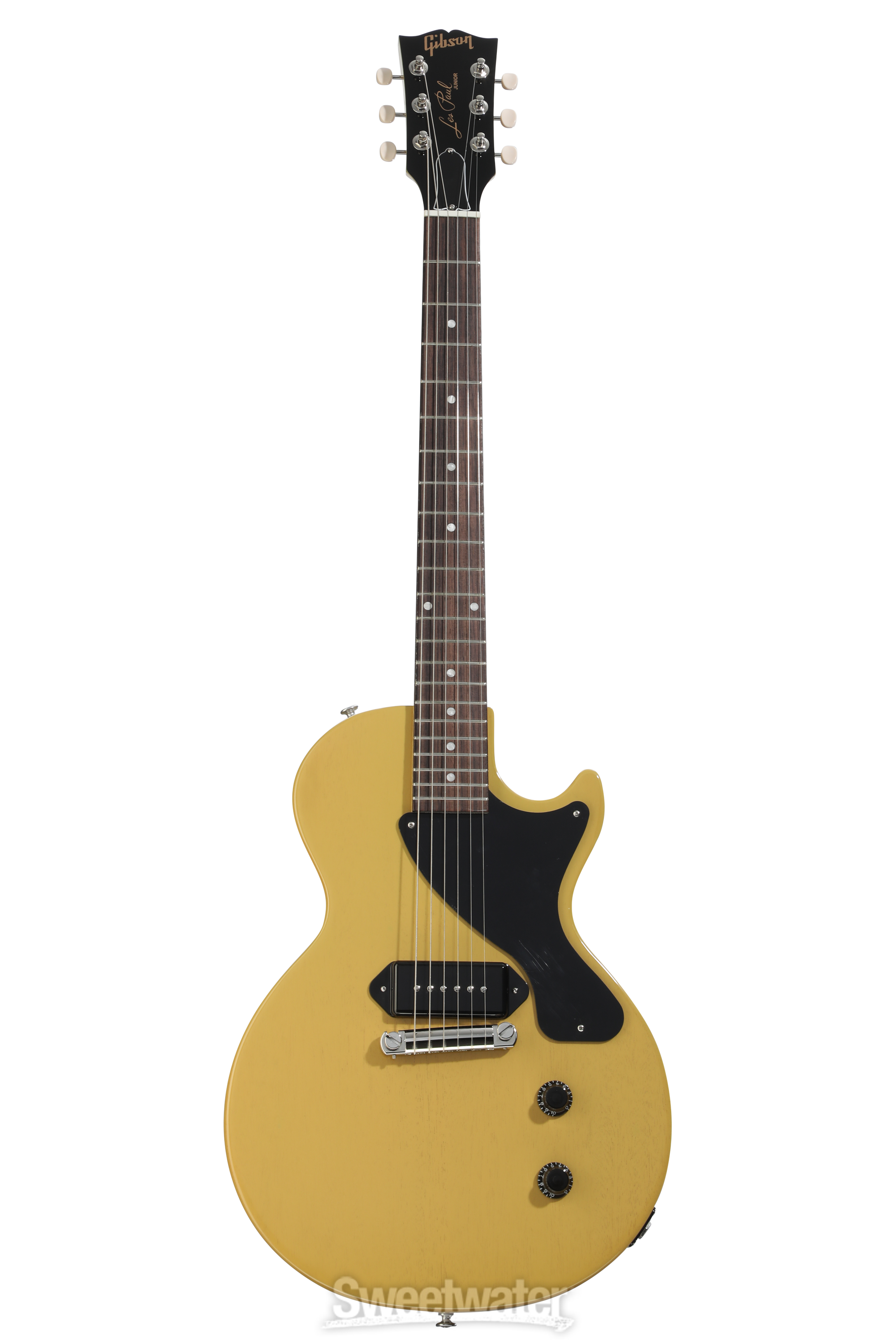 Gibson Les Paul Junior Electric Guitar - TV Yellow | Sweetwater Gibson Les Paul Junior Electric Guitar - TV Yellow | Sweetwater
