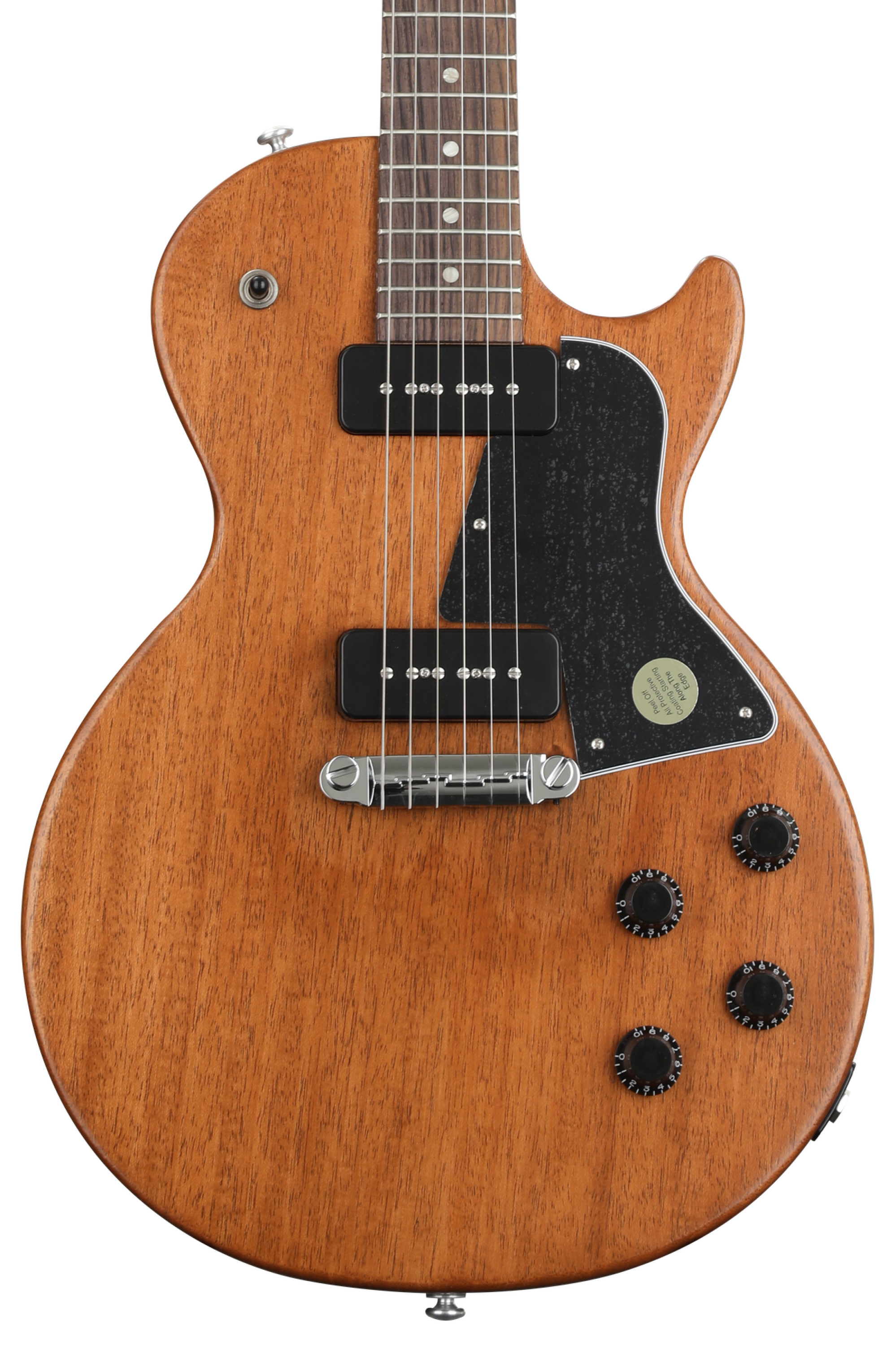 ギター GIBSON Les Paul Special Tribute p90 2020 Gibson Les Paul Special Tribute P-90 - Natural Walnut Satin
