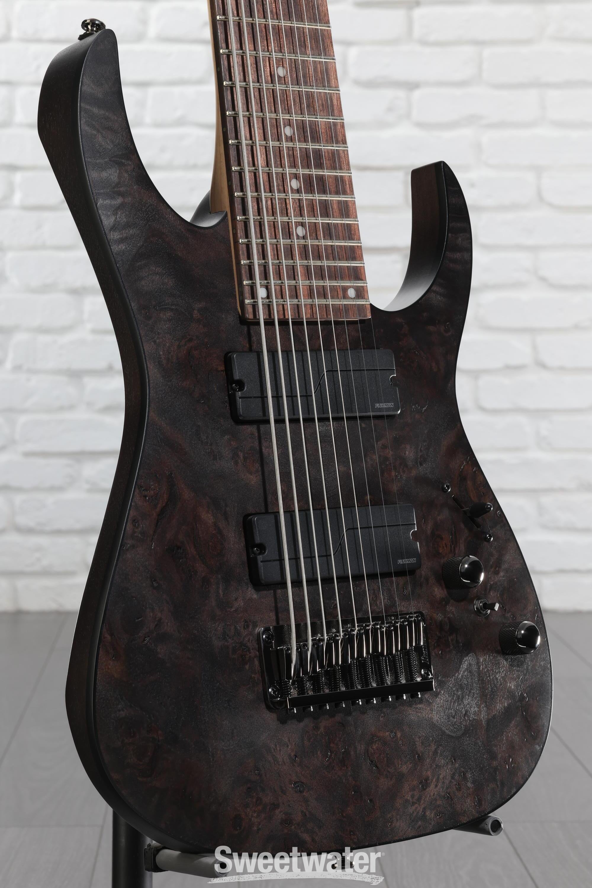 Ibanez Axe Design Lab RG9PB 9-string Electric Guitar - Transparent