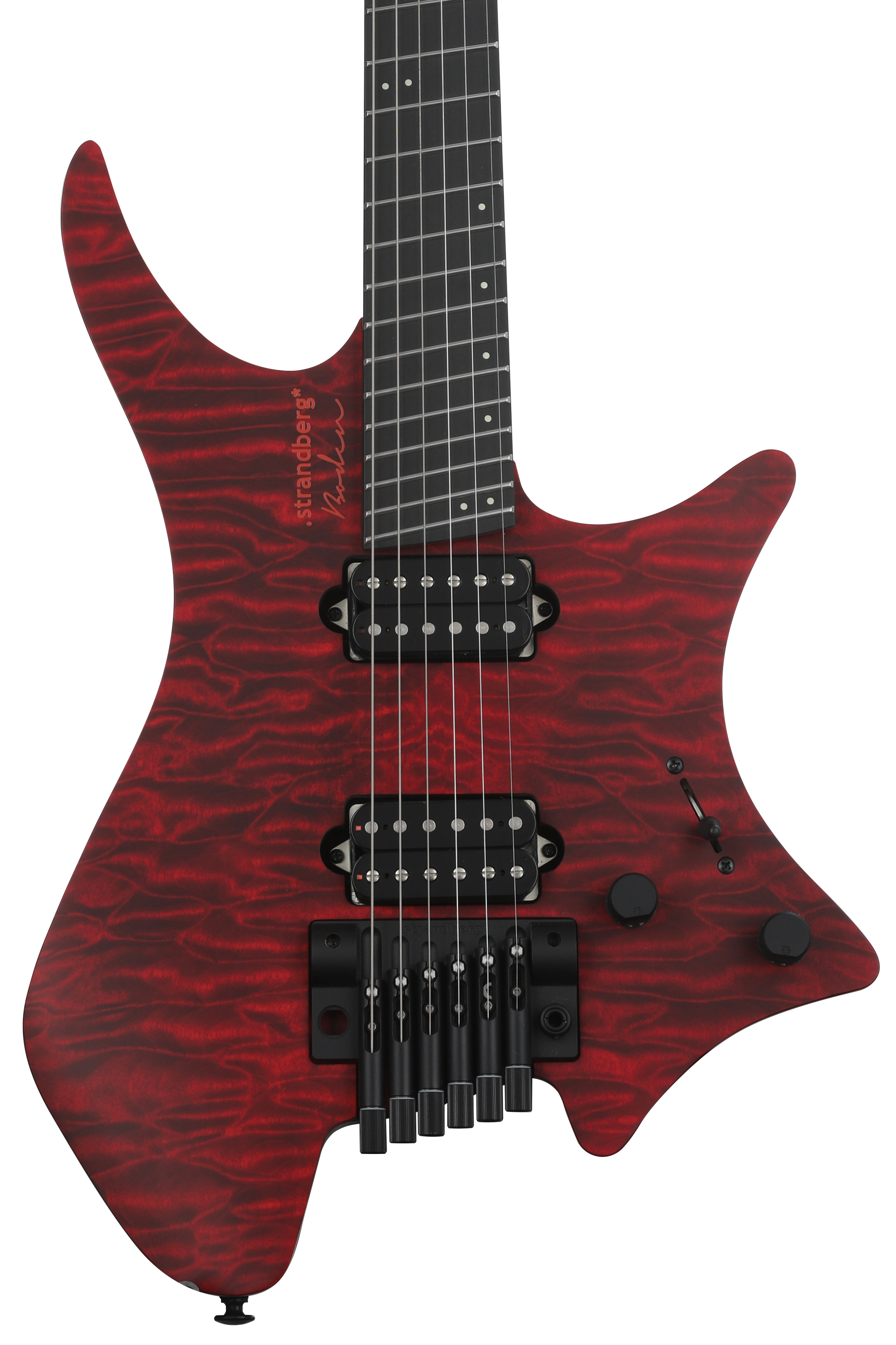 Strandberg Boden Prog NX 6 Electric Guitar - Lava Red | Sweetwater