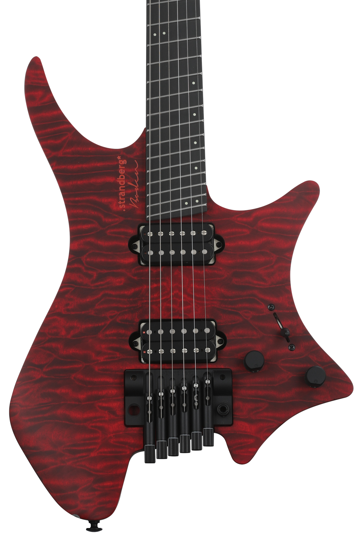 Strandberg Boden Prog NX 6 Electric Guitar - Lava Red | Sweetwater