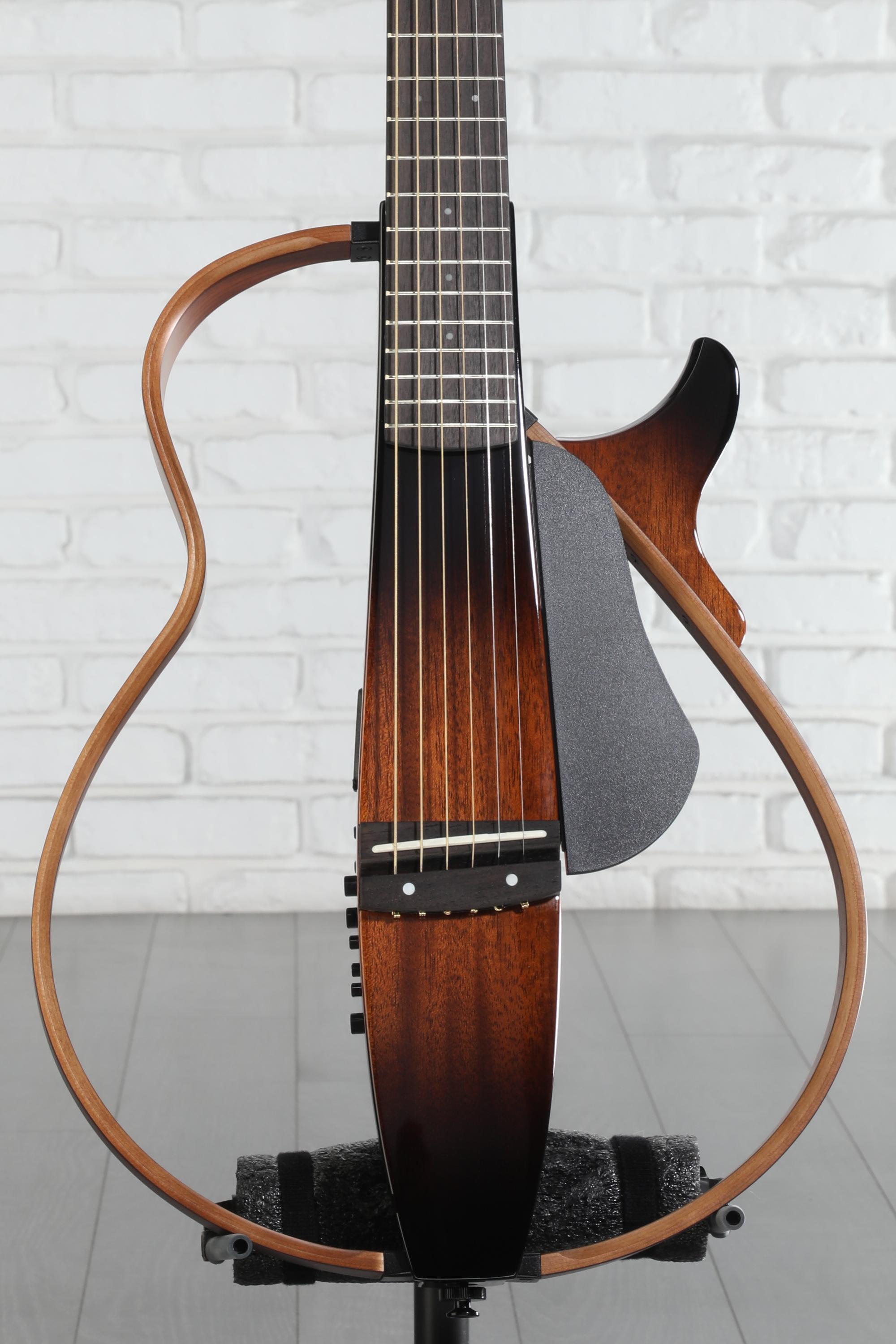 Yamaha SLG200S NT ＋Erixir弦 ＋ capo Amazon.com: Yamaha SLG200S NT Steel String Silent Guitar with Hard