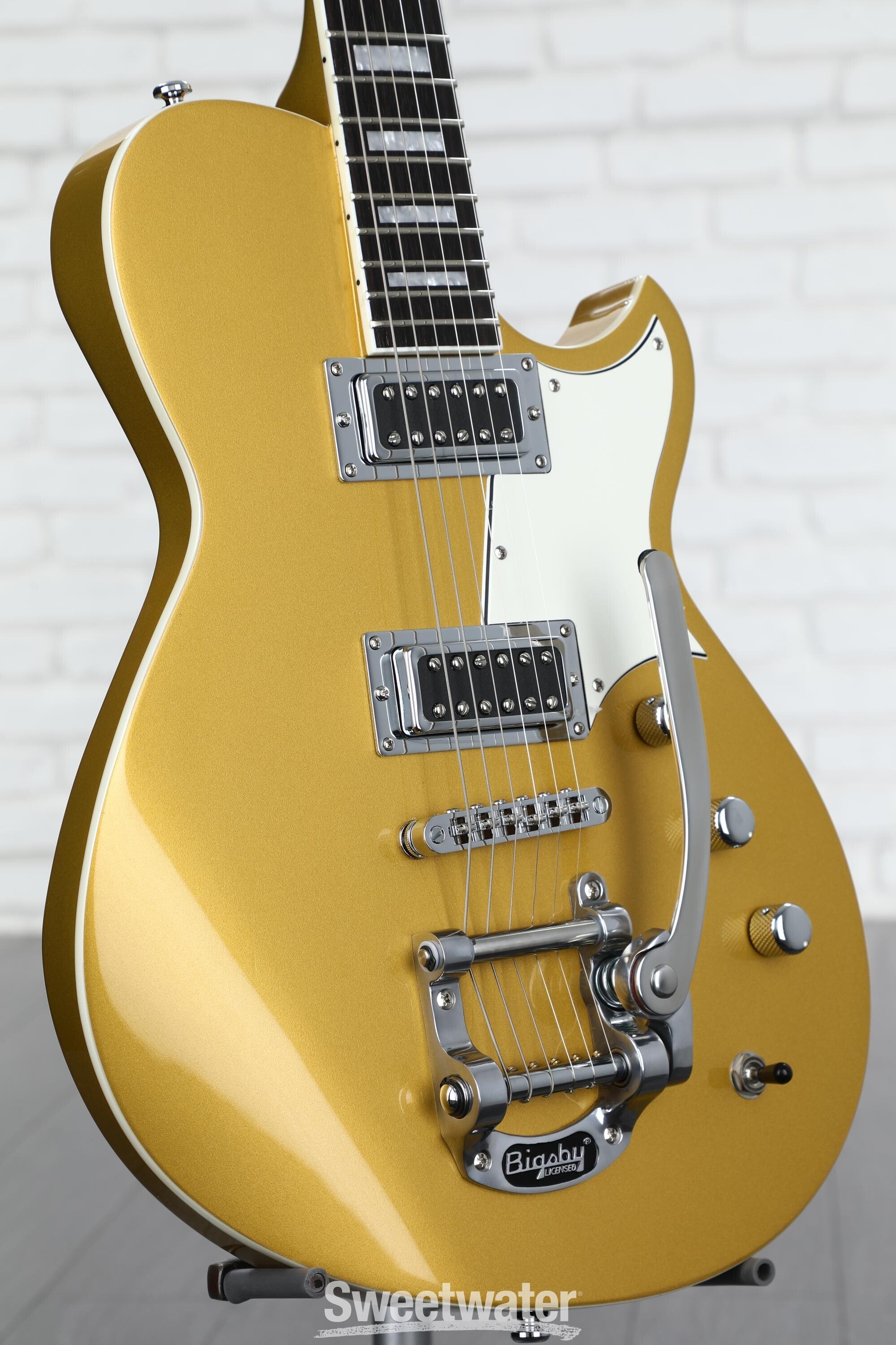 Reverend Contender RB Electric Guitar Gold with Rosewood