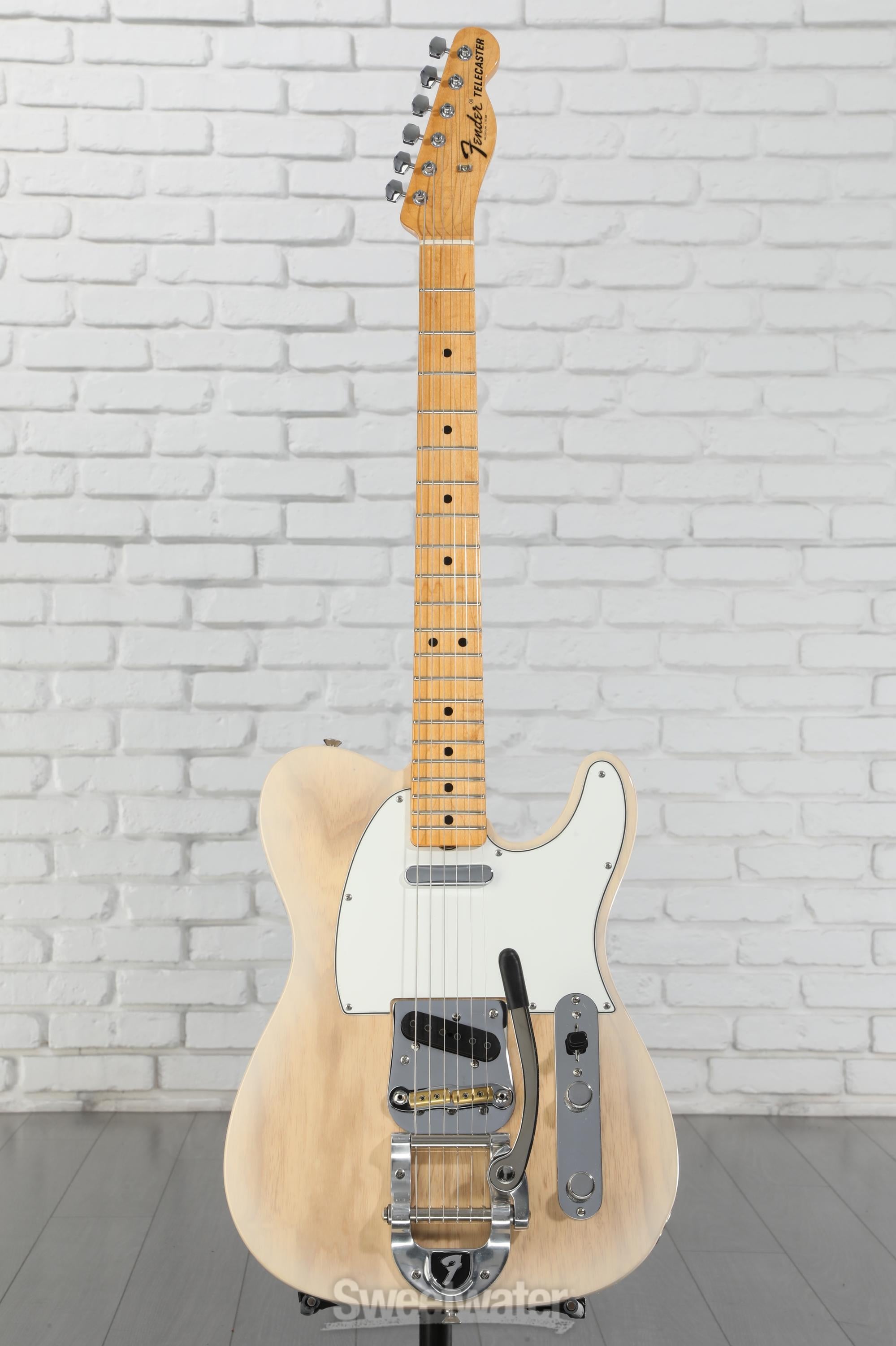 Fender Custom Shop 1967 Telecaster Bigsby Deluxe Closet Classic Electric Guitar - Natural Blonde